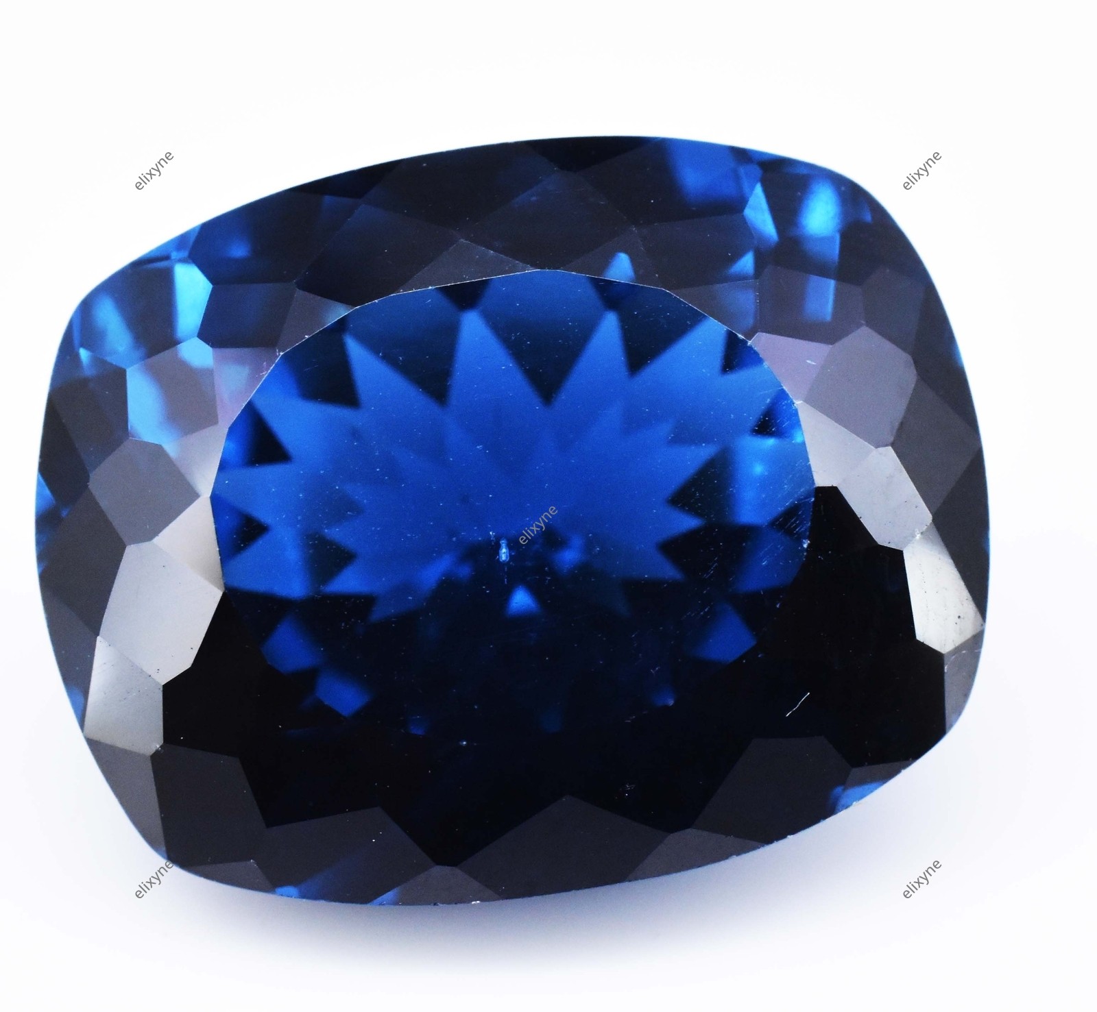 D’ Block Natural Tanzanite 21.25 Ct Blue Cushion Cut Certified Loose Gemstone
