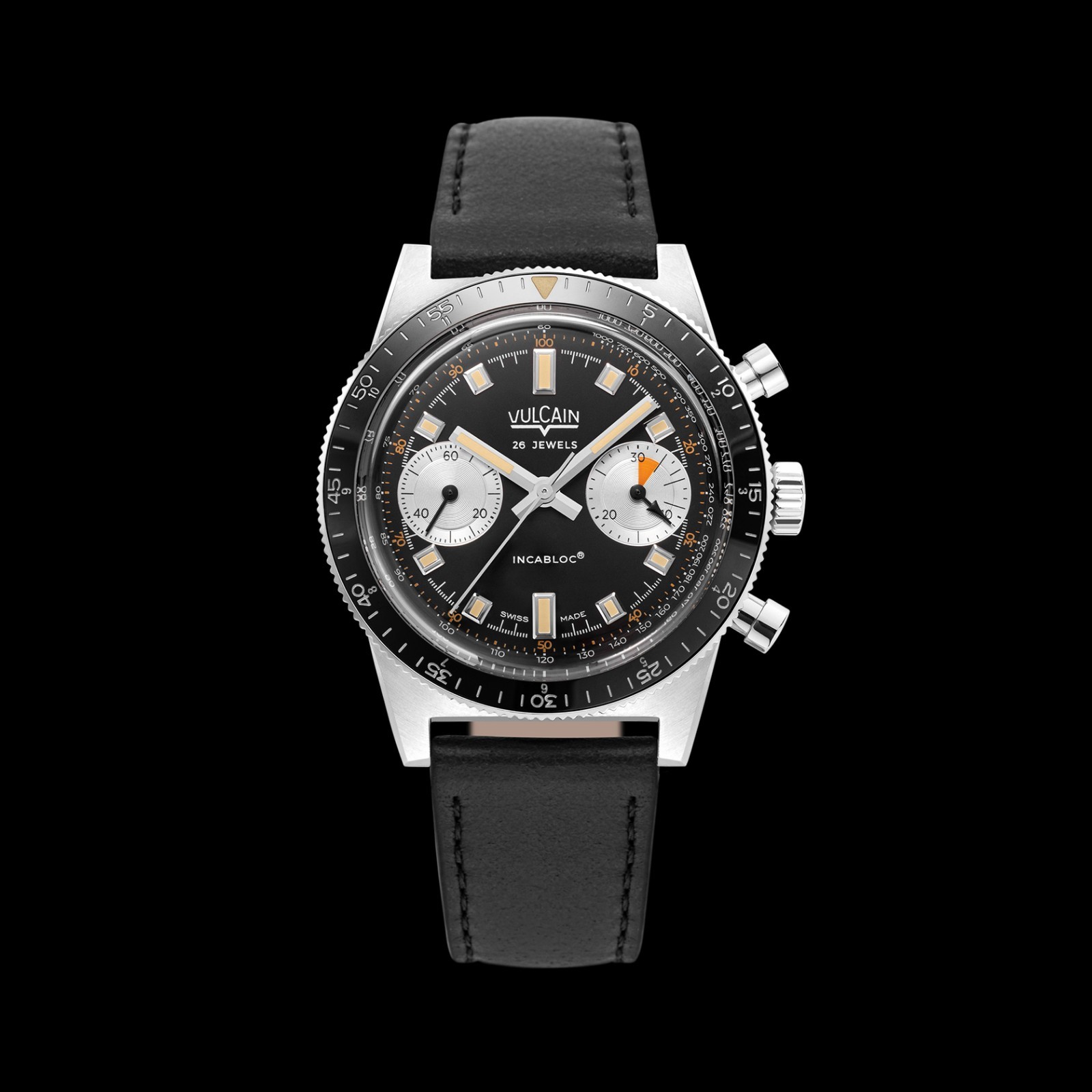 Vulcain Skindiver Chronograph 39.7mm Stainless Steel Automatic Authorized Dealer