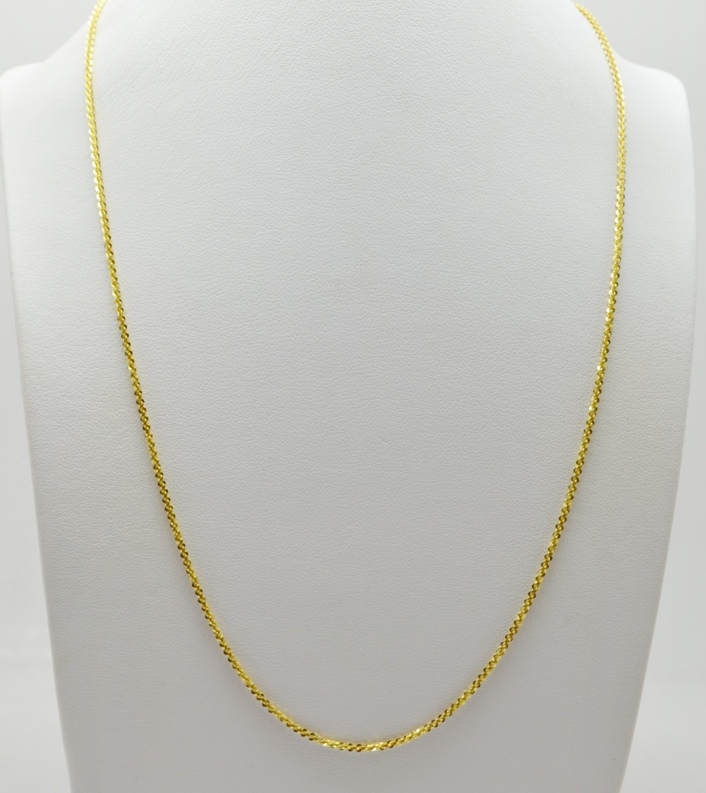 14K Yellow Gold Linked Chain Necklace 18.0″ #GOLD-4123