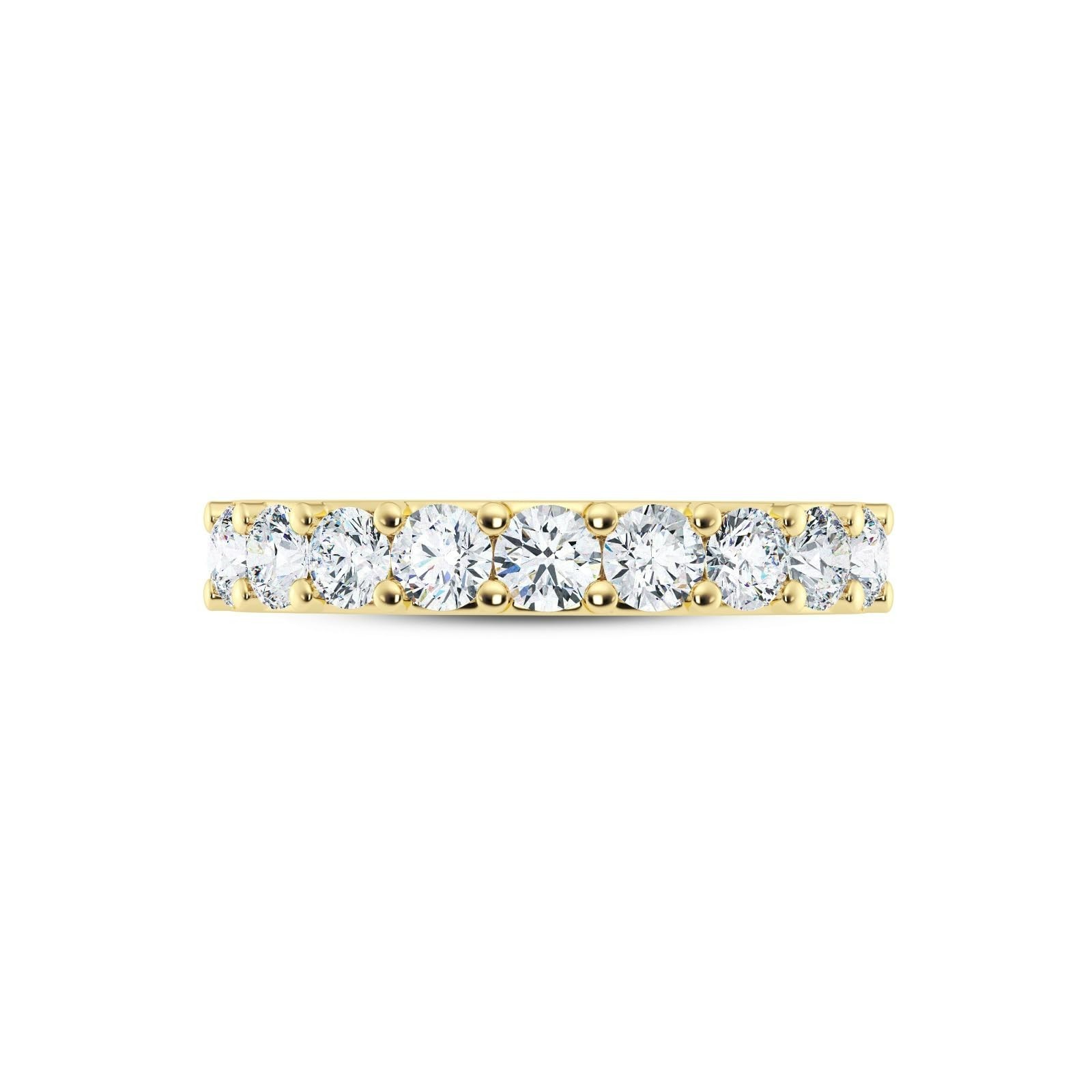 Shop QSE 0.50-1.00 Ct. Lab Grown Diamond 14K Gold Wedding Band Ring for Women