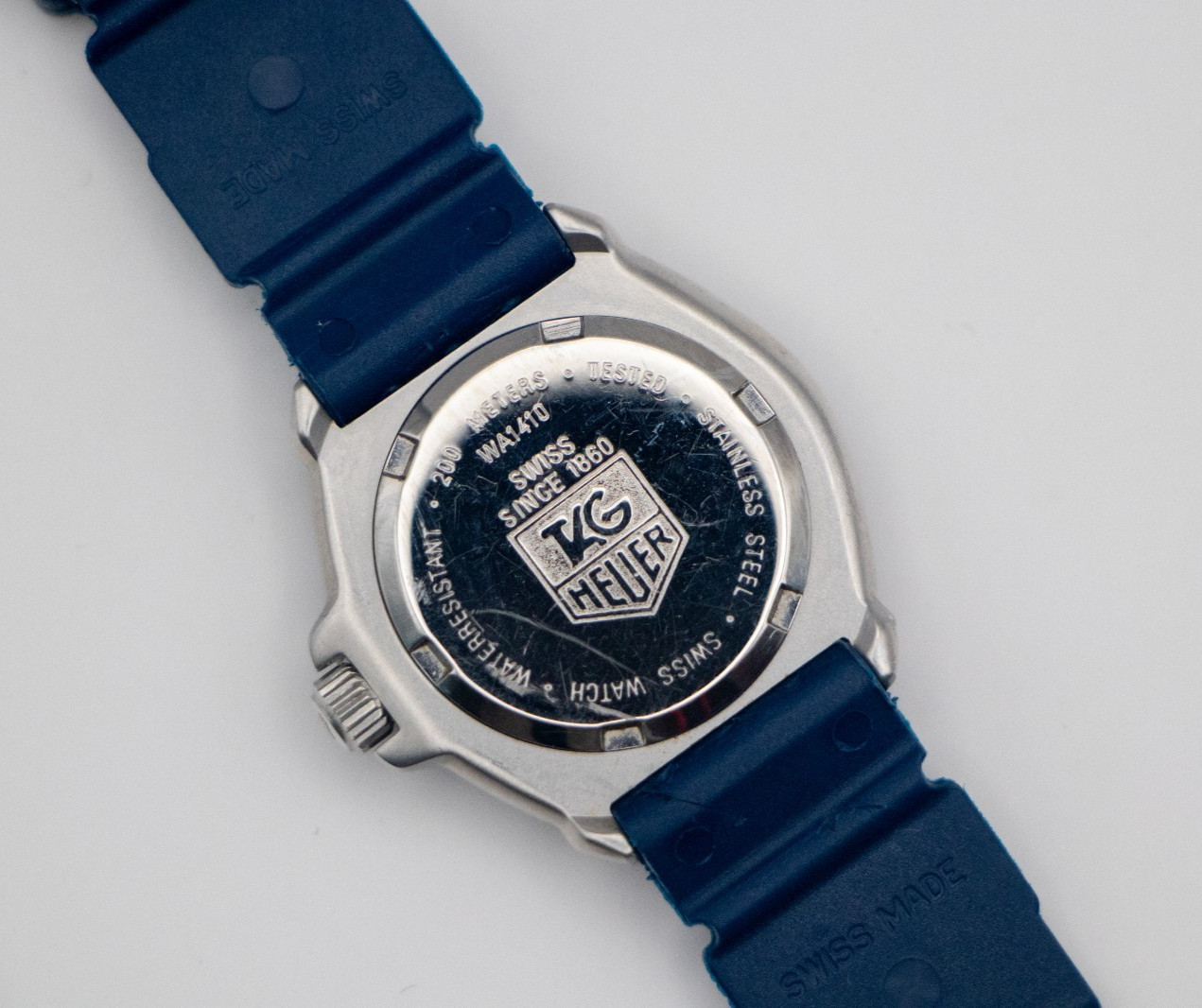 TAG Heuer WA1410 Formula 1 Professional Blue Dial 200M Vintage Quartz