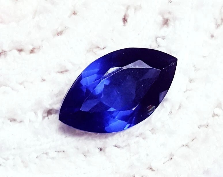 16.04 Ct Natural Blue Sapphire Marquise Cut AGL Certified Gemstone for Pendant
