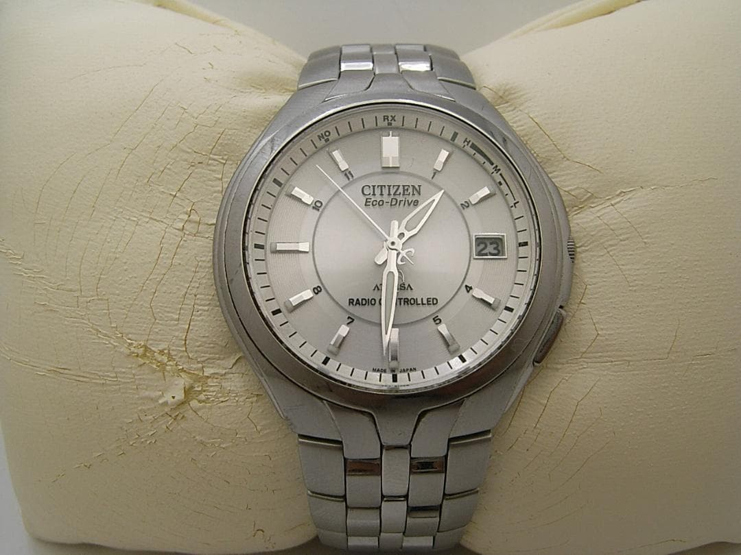 CITIZEN H410-T007627 ATTESA Eco-Drive Radio Controlled From Japan