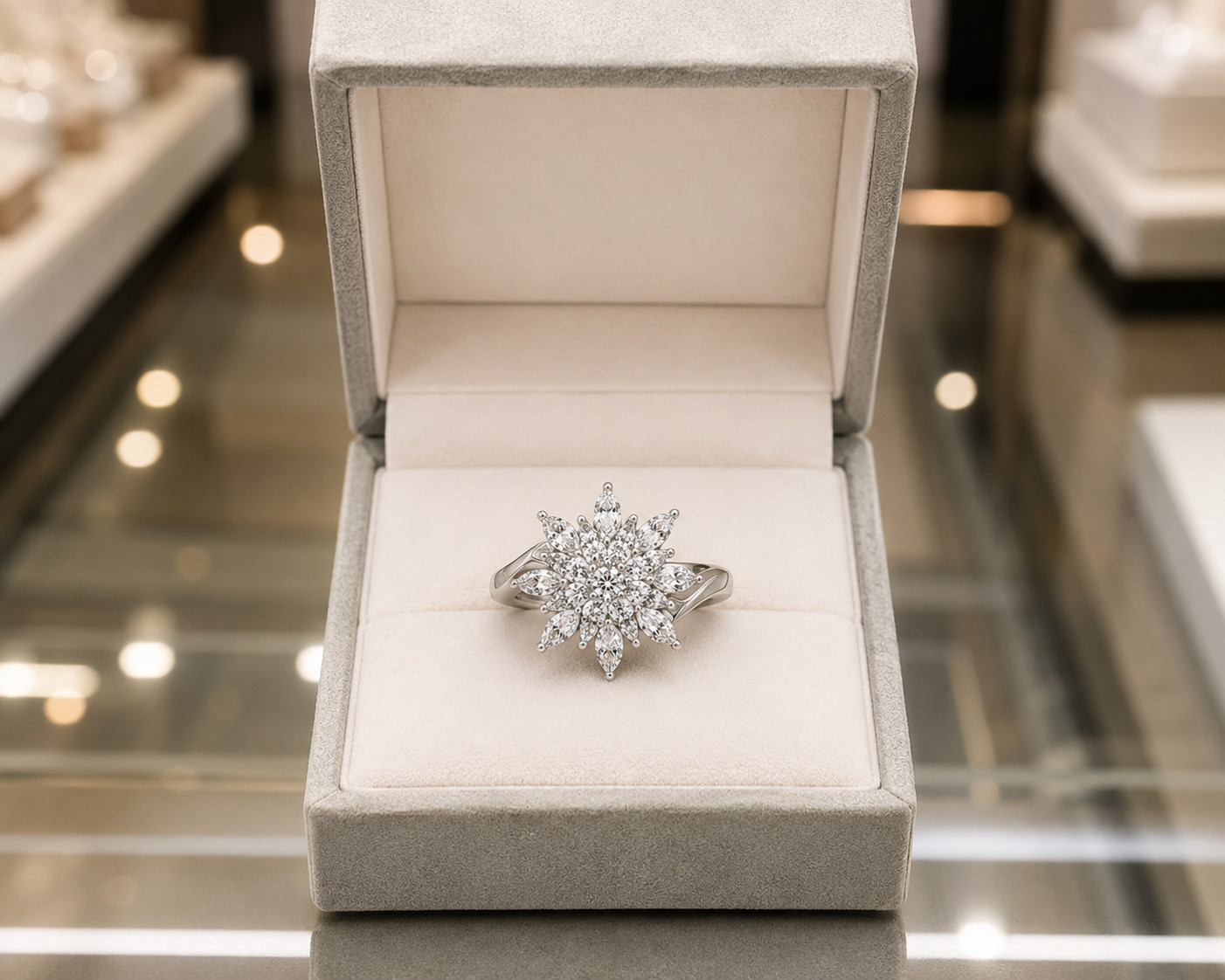 Natural Diamond Engagement & Wedding Ring Round Cut 14K White Gold 1.60 Ct
