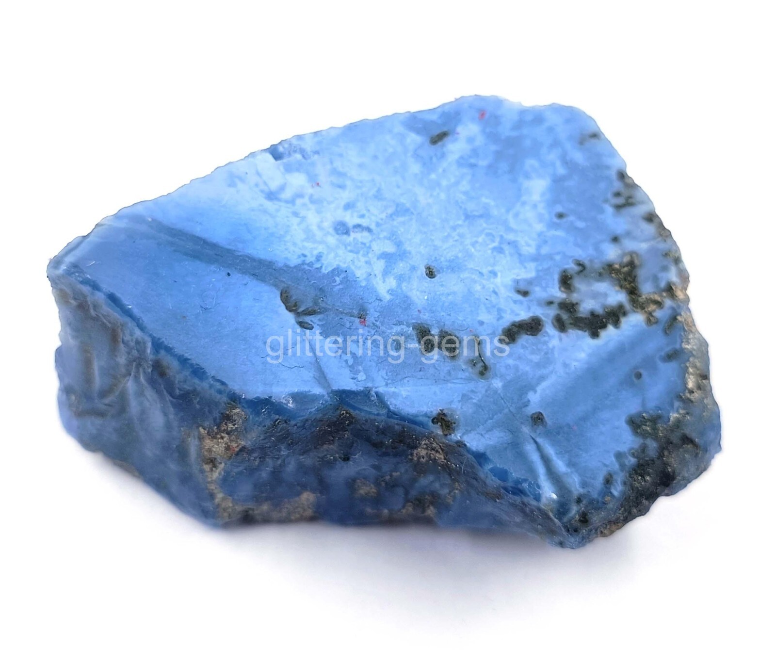 Sky-Blue Opal 218.25 Ct Natural IGL Australia Uncut Rough Loose Gemstone 5MSE