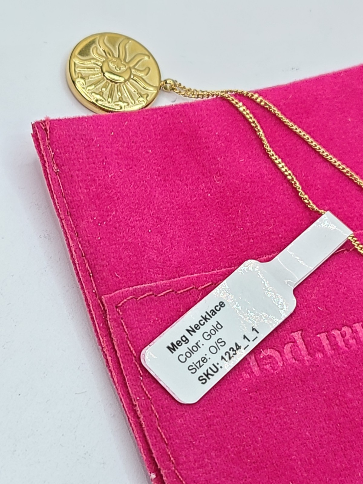 Hey Harper Meg Necklace 14k Gold Plated PVD