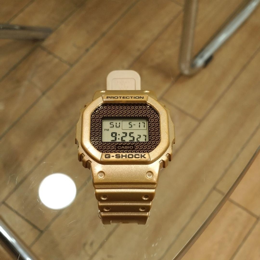 CASIO G-SHOCK DWE-5600HG HIPHOP Quartz Men’s Watch Gold Digital From Japan