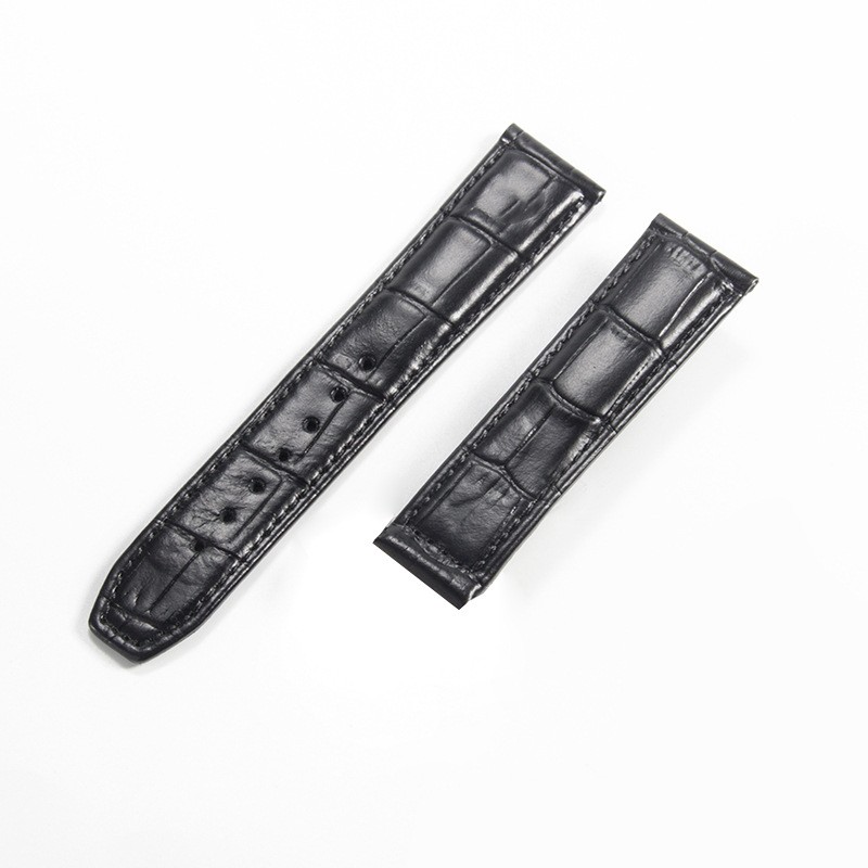 Quality Genuine Leather Watch Strap Mens Band 20 22mm for Maurice Lacroix Pontos