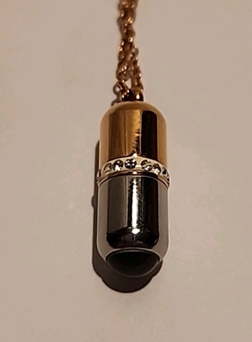 18k Capsule Creative Necklace I Love You In 100 Languages Rose Gold – 9.5 inches