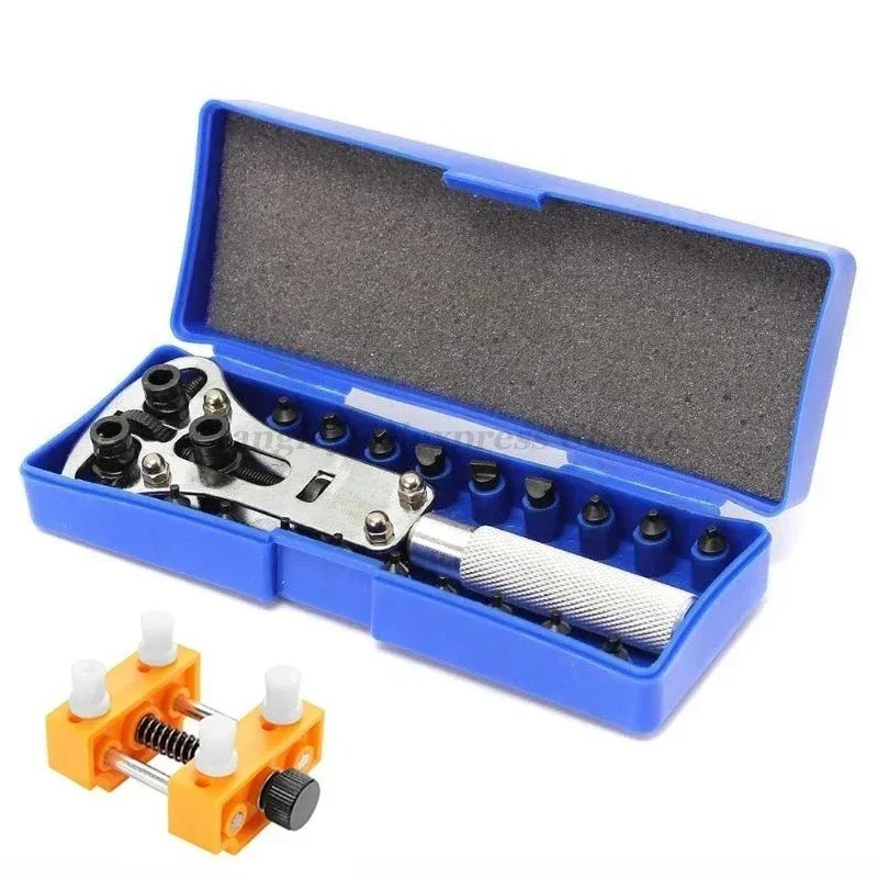 Watch Band Back Case Opener Fixer Repair Tool Kit Battery Screw Cover Remover