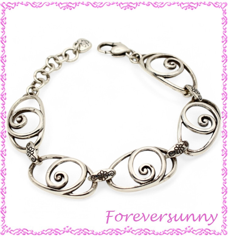 Brighton Rock N Roll Silver Bracelet