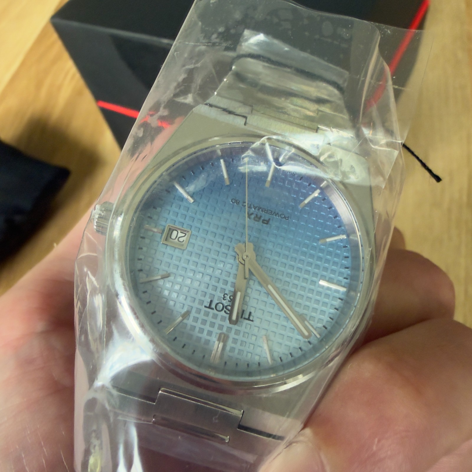 Tissot PRX Powermatic 80 40mm Gradient Blue Dial Automatic Watch T1374071135101