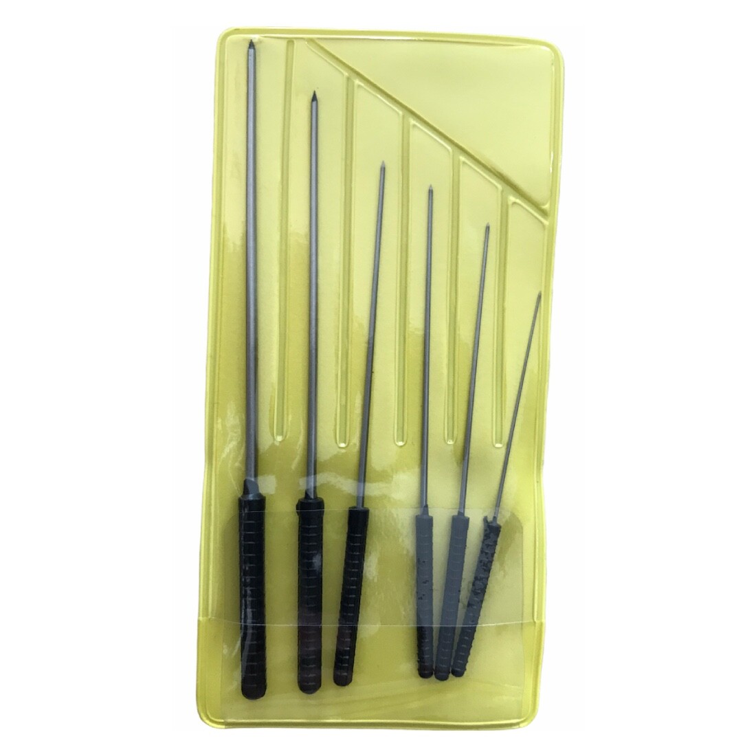 Boley smoothing broaches round set of 6pcs in pack for watchmaker, jewelry tool