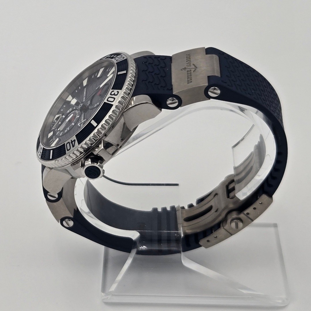 Ulysse Nardin Maxi Marine Diver Titanium Blue Dial 45mm 263-90-3/93