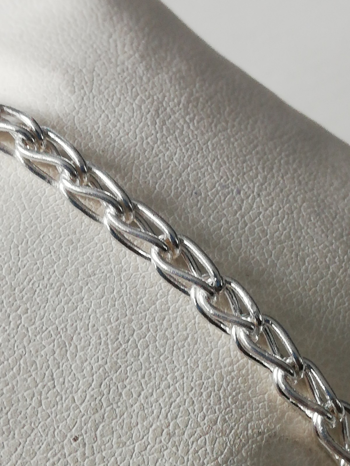 .925 Solid Silver Bizantine Bracelet Biker Gothic Men’s New.