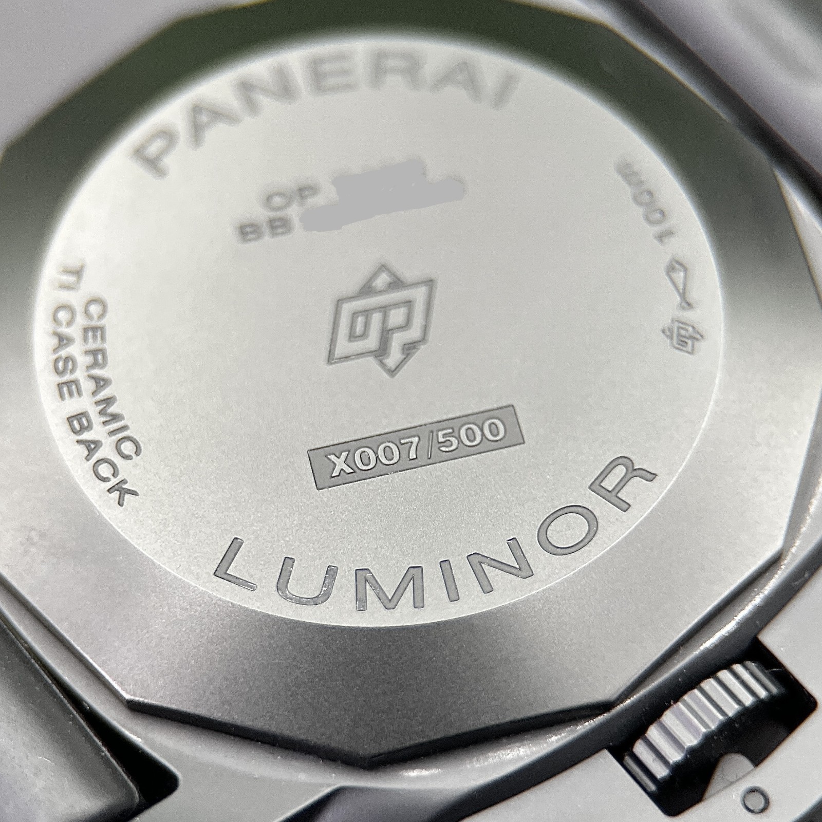2021 Panerai Luminor Flyback Ceramica Chrono PAM01298 Limited Edition #007/500