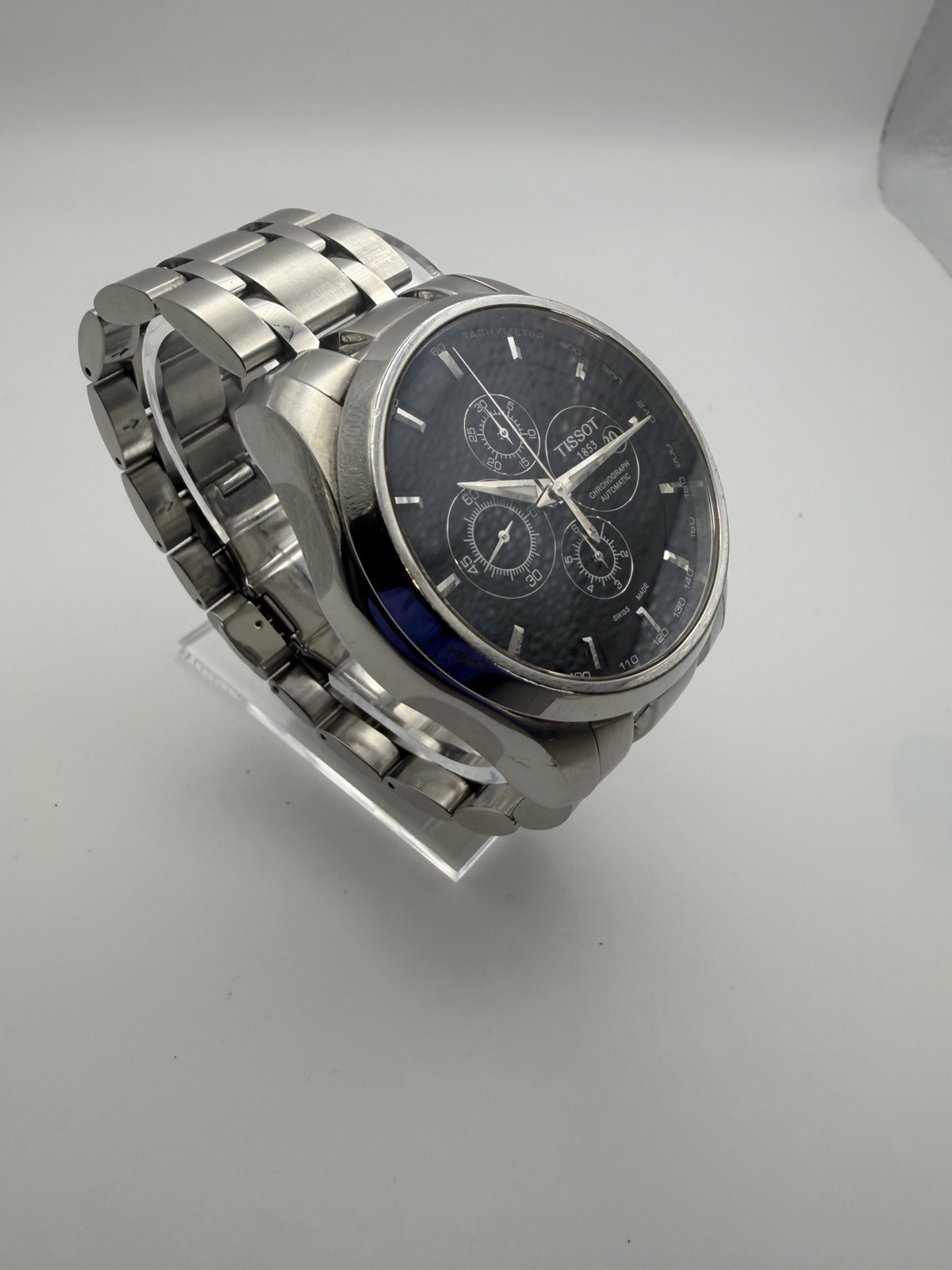 Tissot Couturier Automatic Chronograph T035627A Black Dial Swiss Men’s Watch