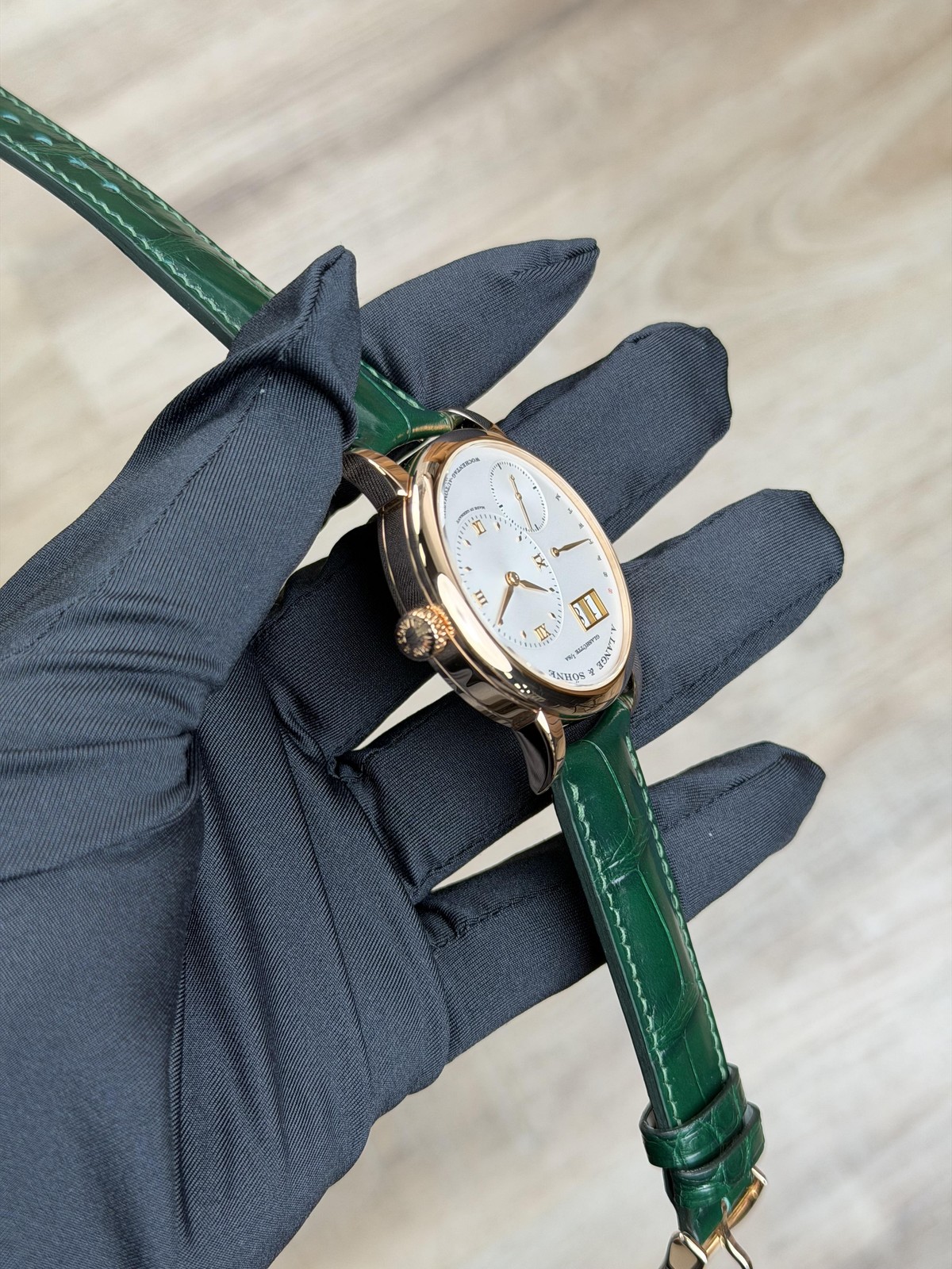 A. Lange & Sohne Lange 1 Daymatic 39.5 Argente Roman Preowned 2013 320.032