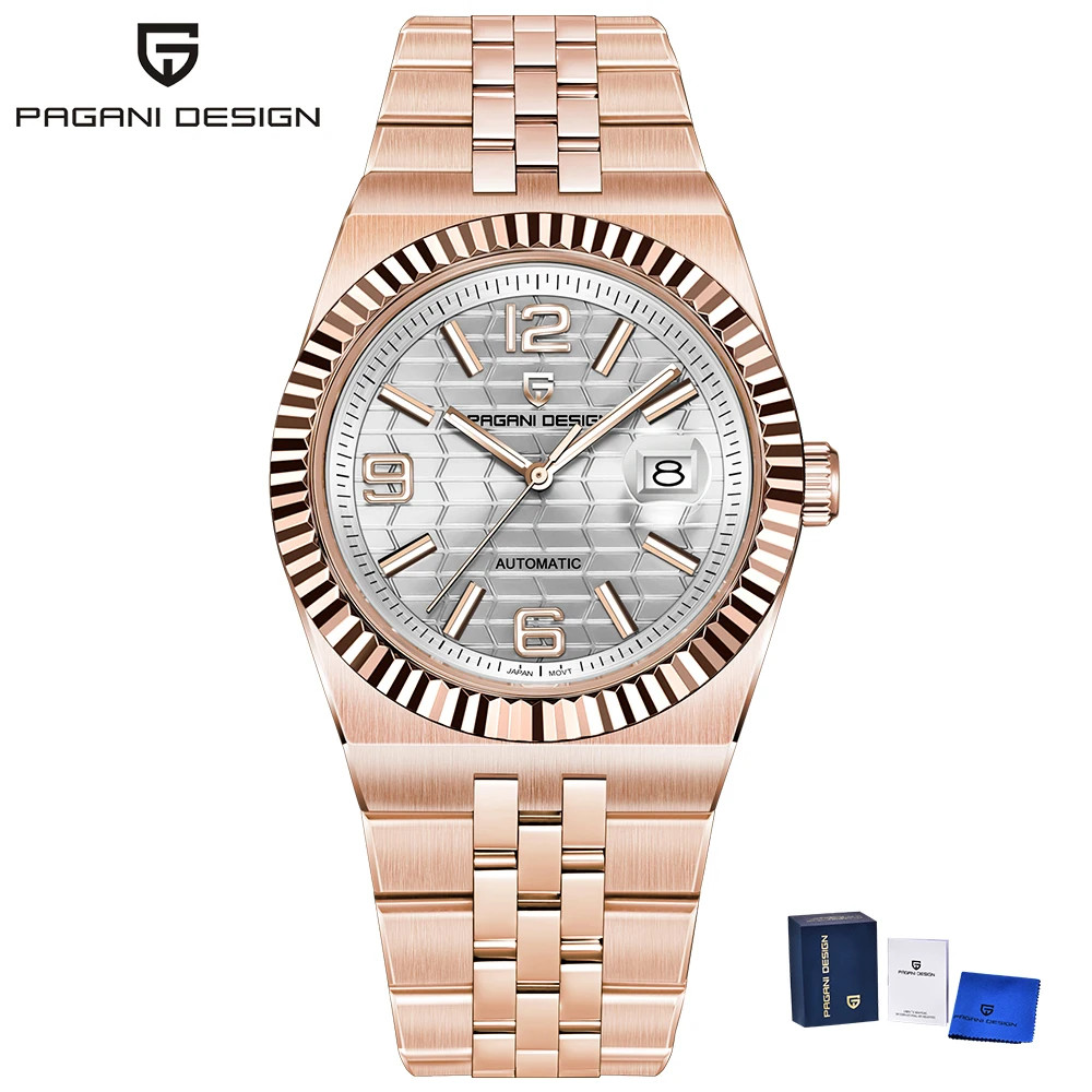 PAGANI DESIGN – Land Dweller 40 – New Watches 3D Rhombus Dial Luxury Automatic W