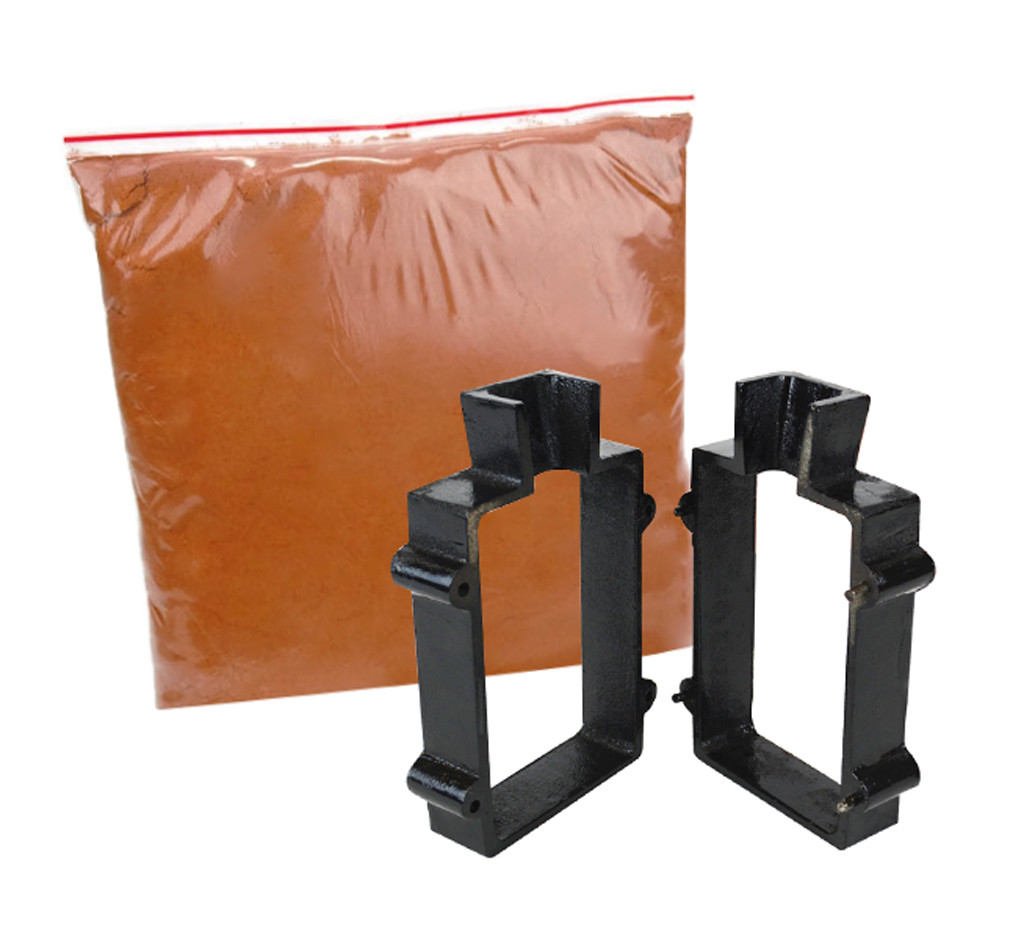 SAND CASTING SET POURING MELTING GOLD SILVER COPPER FORMS PETROBOND CLAY