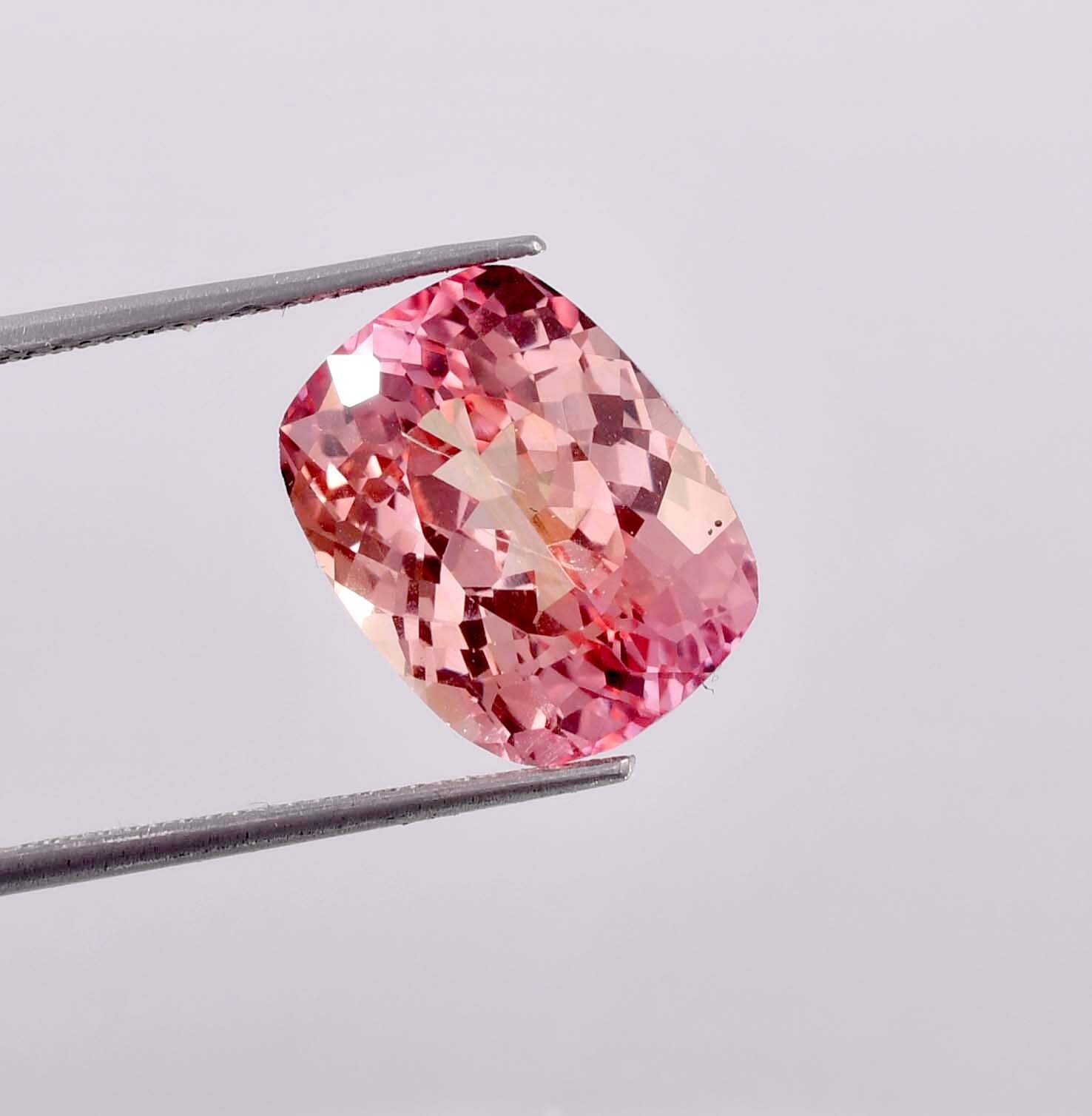 AAA+ Natural Peach Padparadscha Sapphire GIT Certified Gemstone Select Any Size