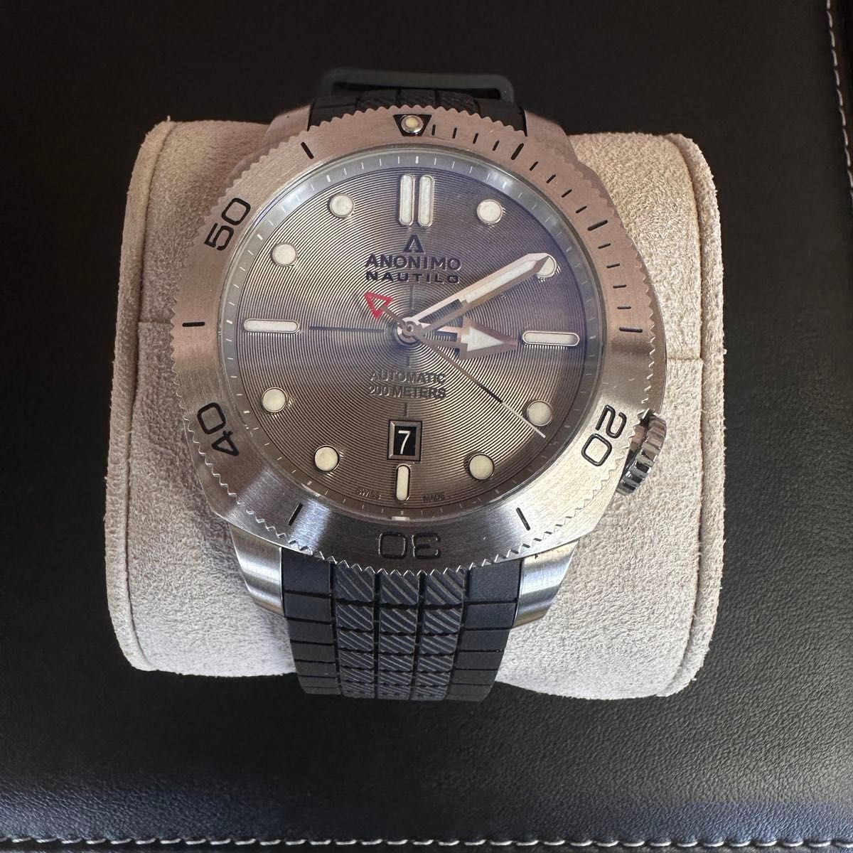 Anonimo Nautilo AM-1001.01.002.A11 Automatic Watch Black w/ Box