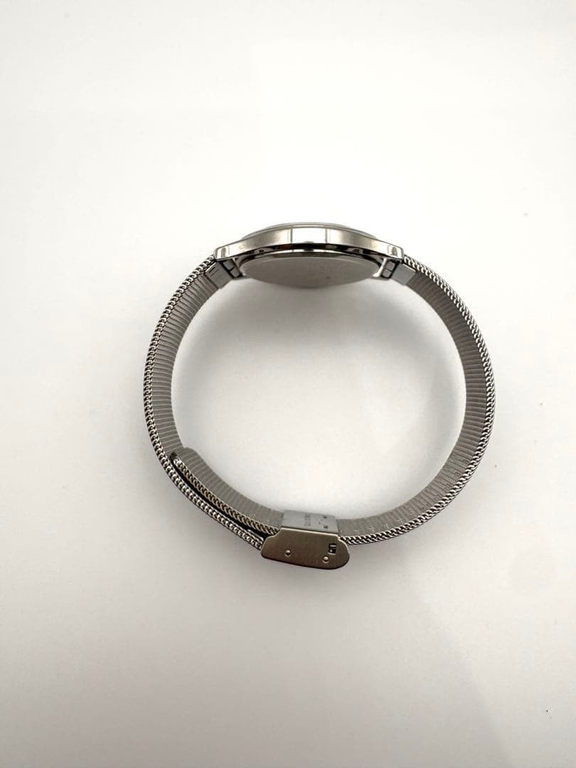 Aureole SW-377M Quartz Silver Stainless Steel Watch Japan
