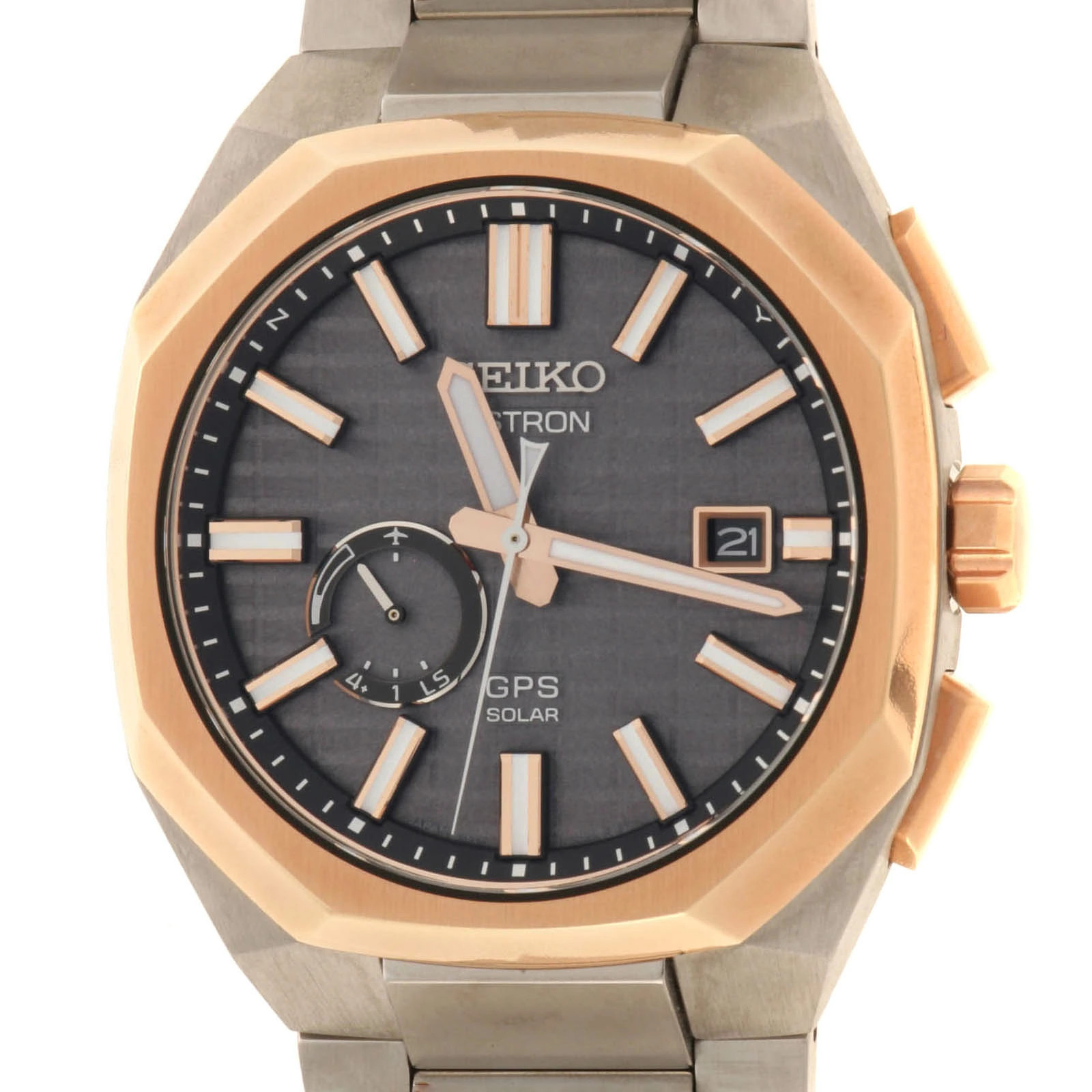 Seiko Astron Nextar SBXD014 Titanium 41.2mm Black Dial Quartz 2026 Men’s #DW2729