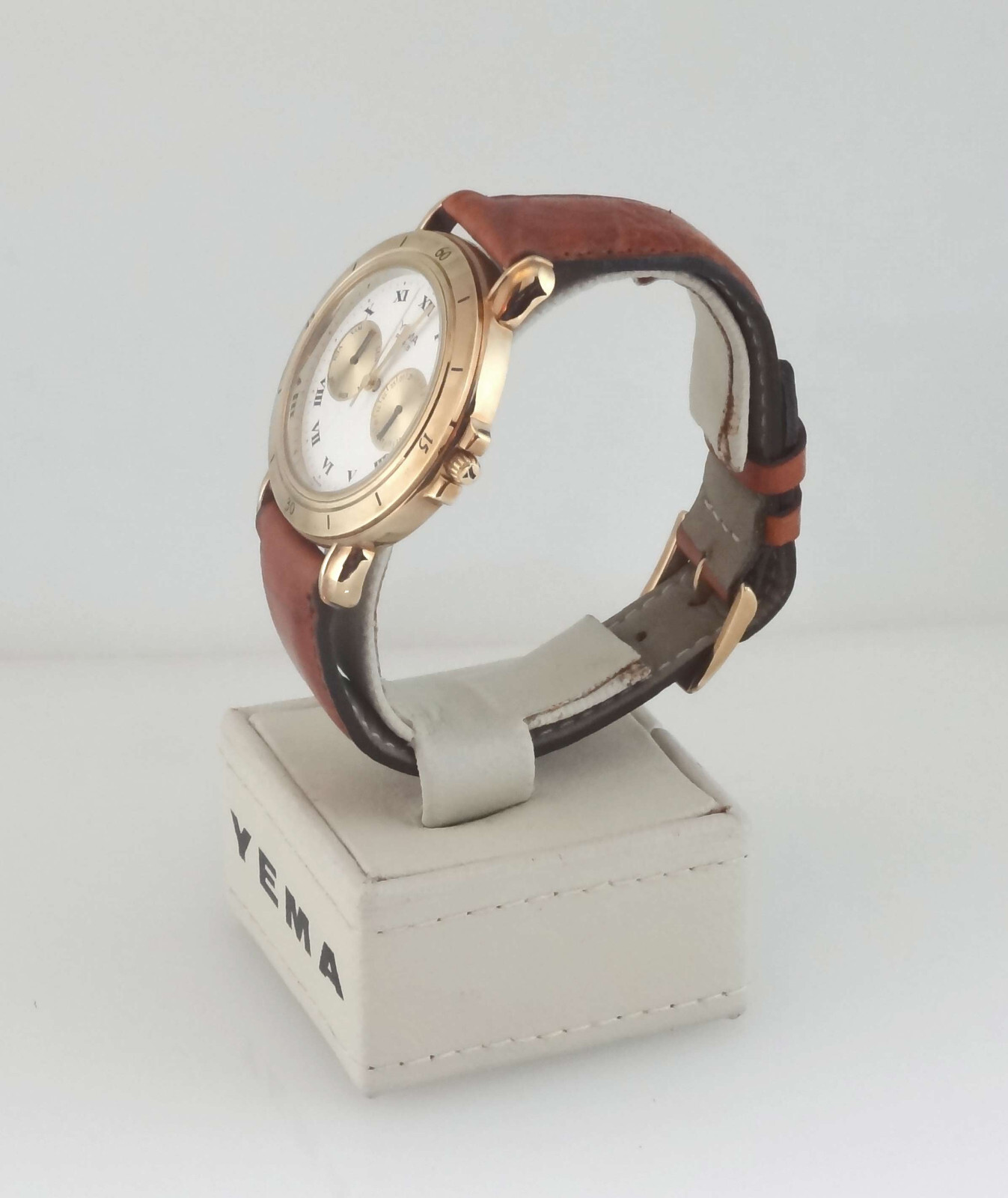 YEMA PARIS by Seiko N1ZW43 – DAY-DATE BY ZONE 5-HAND QUARTZ WATCH *NEW *RARE*
