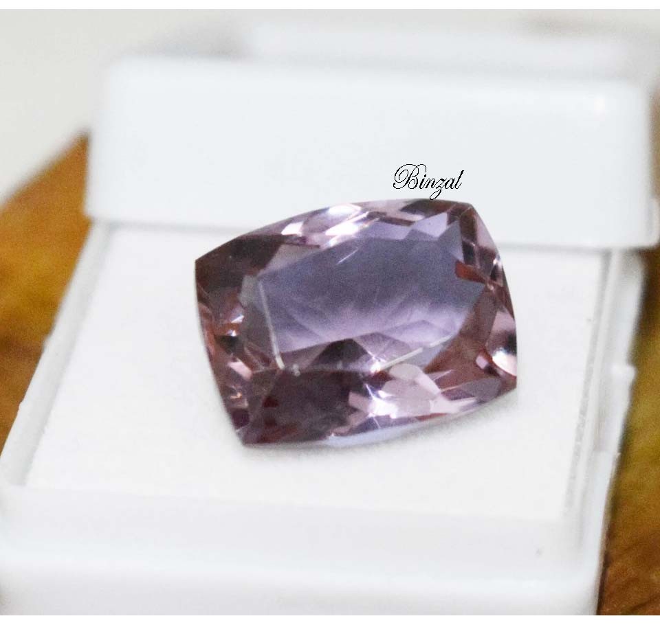17.25 Ct Certified Natural Color Changing Alexandrite Cushion Cut Loose Gemstone