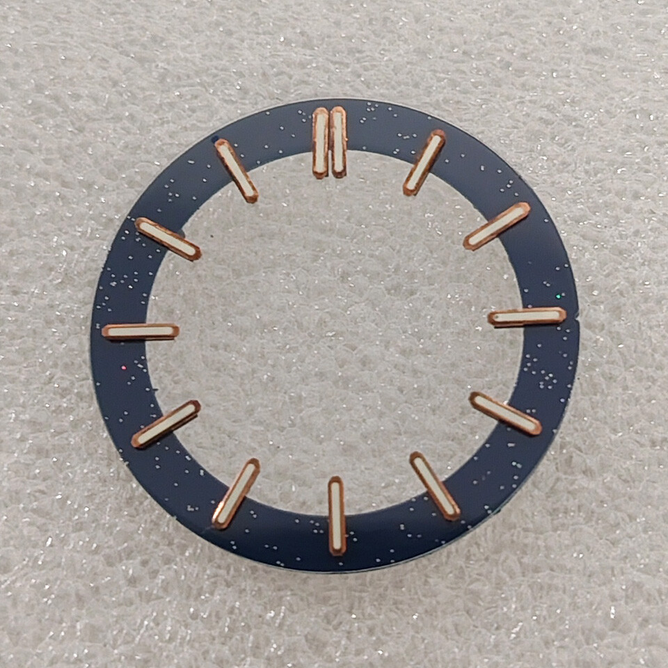Watch Dial Transparent Skeletonized Star Dial 31.8mm + Hand for NH35/70 Movement