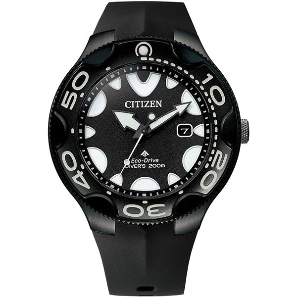 Citizen BN0235-01E Eco-Drive Solar Diver’s 200M Black Watch Japan Model