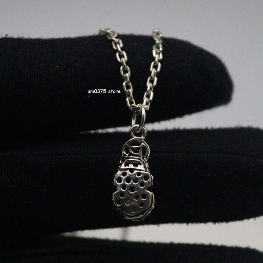 Real 925 Sterling Silver Women Men Lucky Charm Dragon Pixiu Pendant 22*9mm