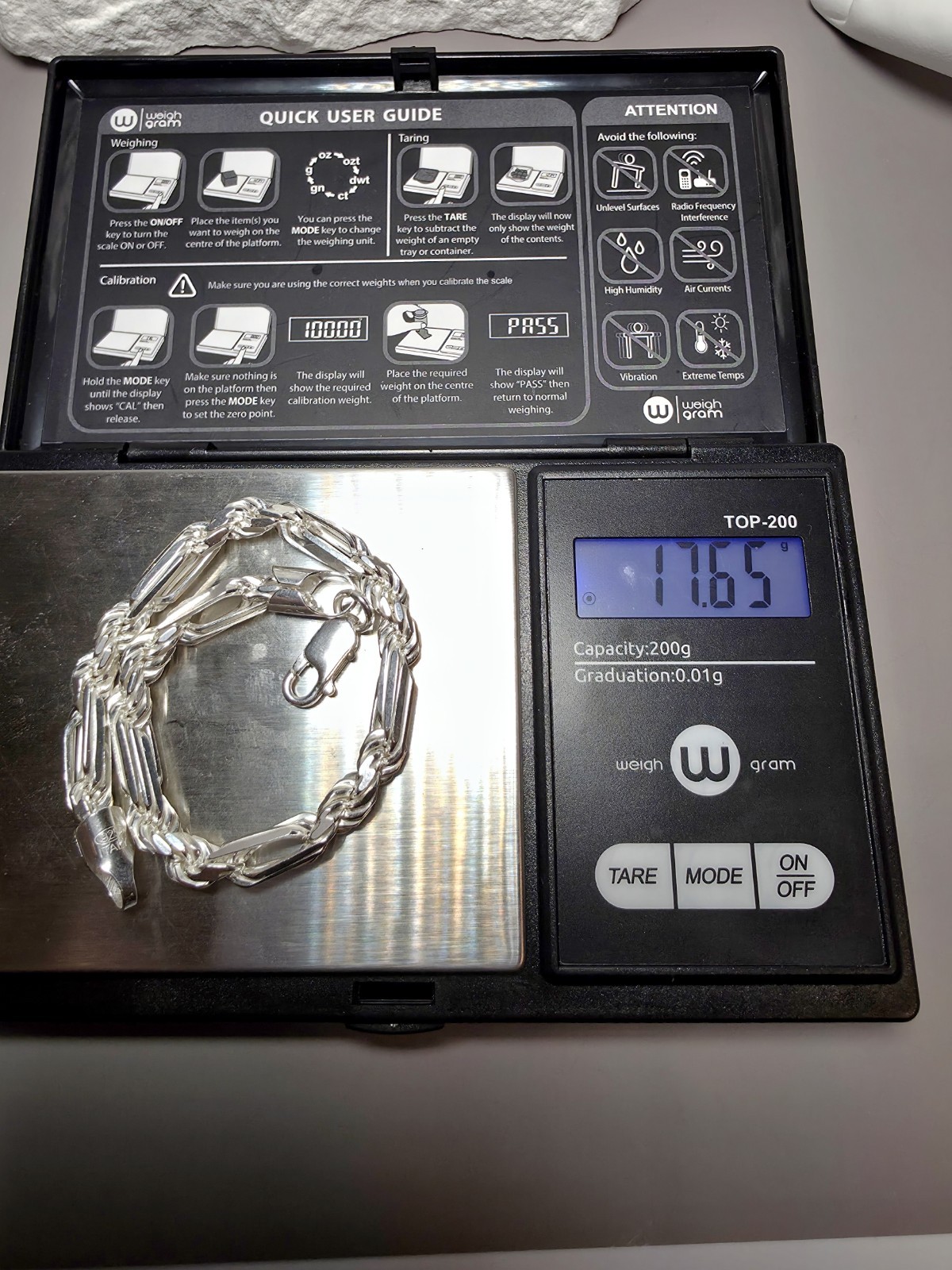 8″ 5.6mm 18g Figarope Milano Bracelet Solid 925 Sterling Silver Stamped