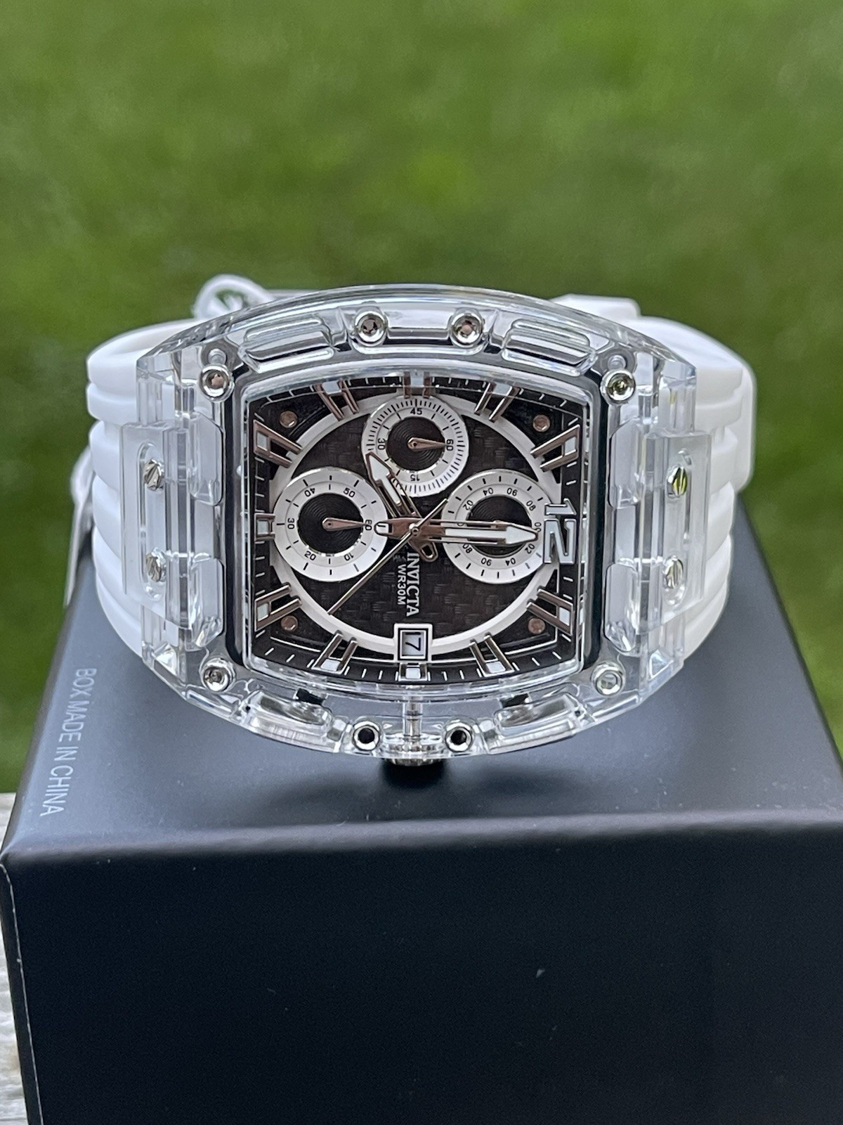 Invicta S1 Rally Men’s Watch – 42mm, White (70145) new