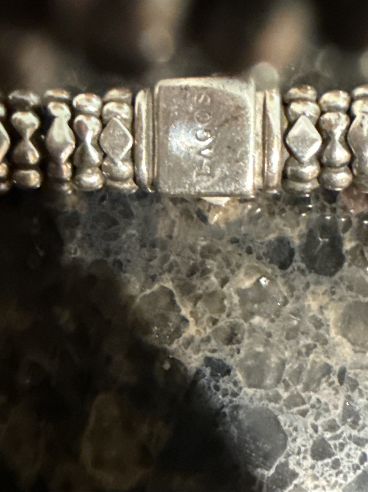 LAGOS Caviar Sterling Silver Station Bracelet