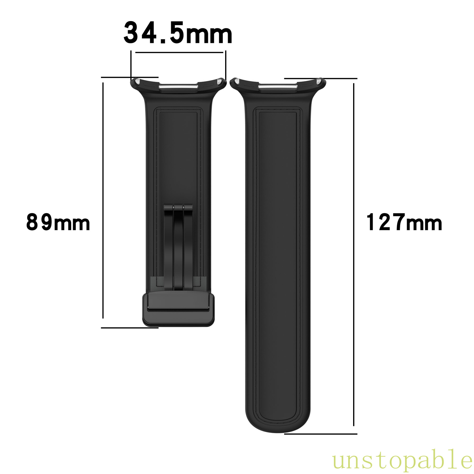 Soft Leather Silicone Strap Band Wristband For Samsung Galaxy Watch 7 Ultra 47mm