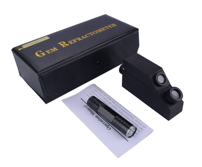 A Type Gem Refractometer Detector External Light Source Measuring Instrument