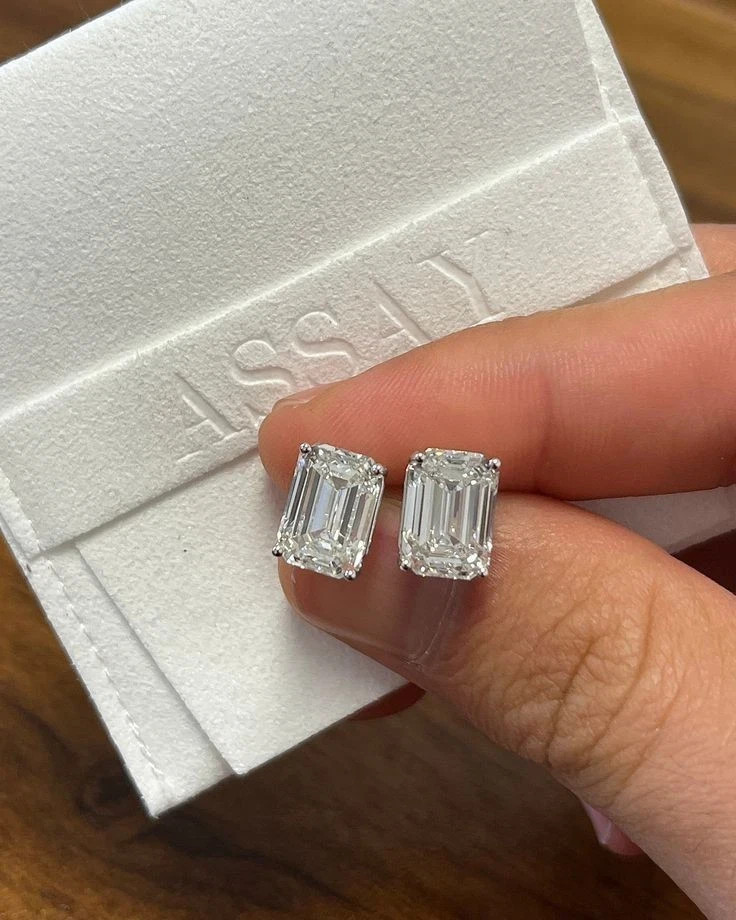 3 Ct Emerald Cut Natural D Color Lab Grown Loose CVD Diamond VVS1 Certified