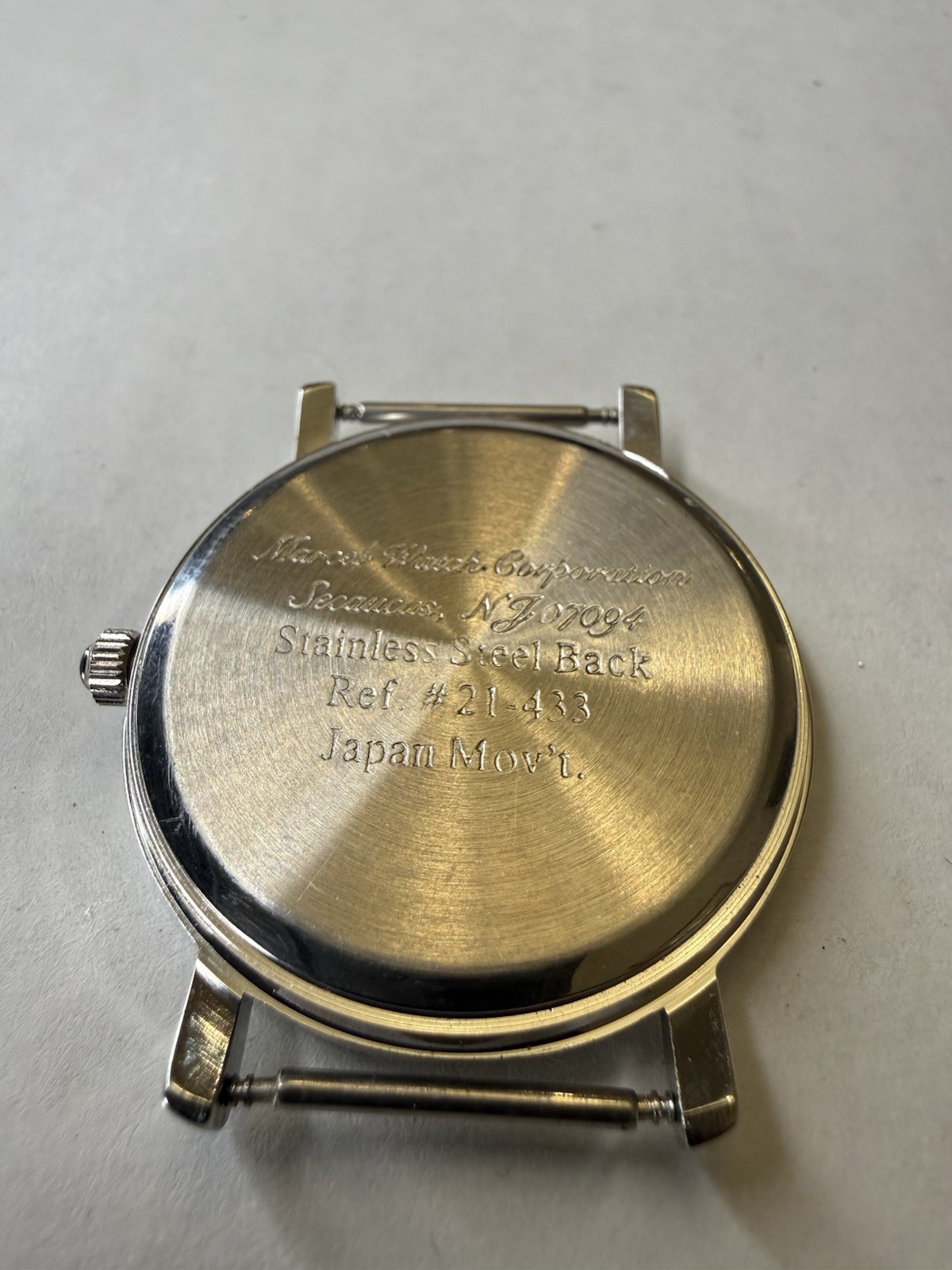 New York Watch Company Quartz USA Flag Dial 38mm SS Case