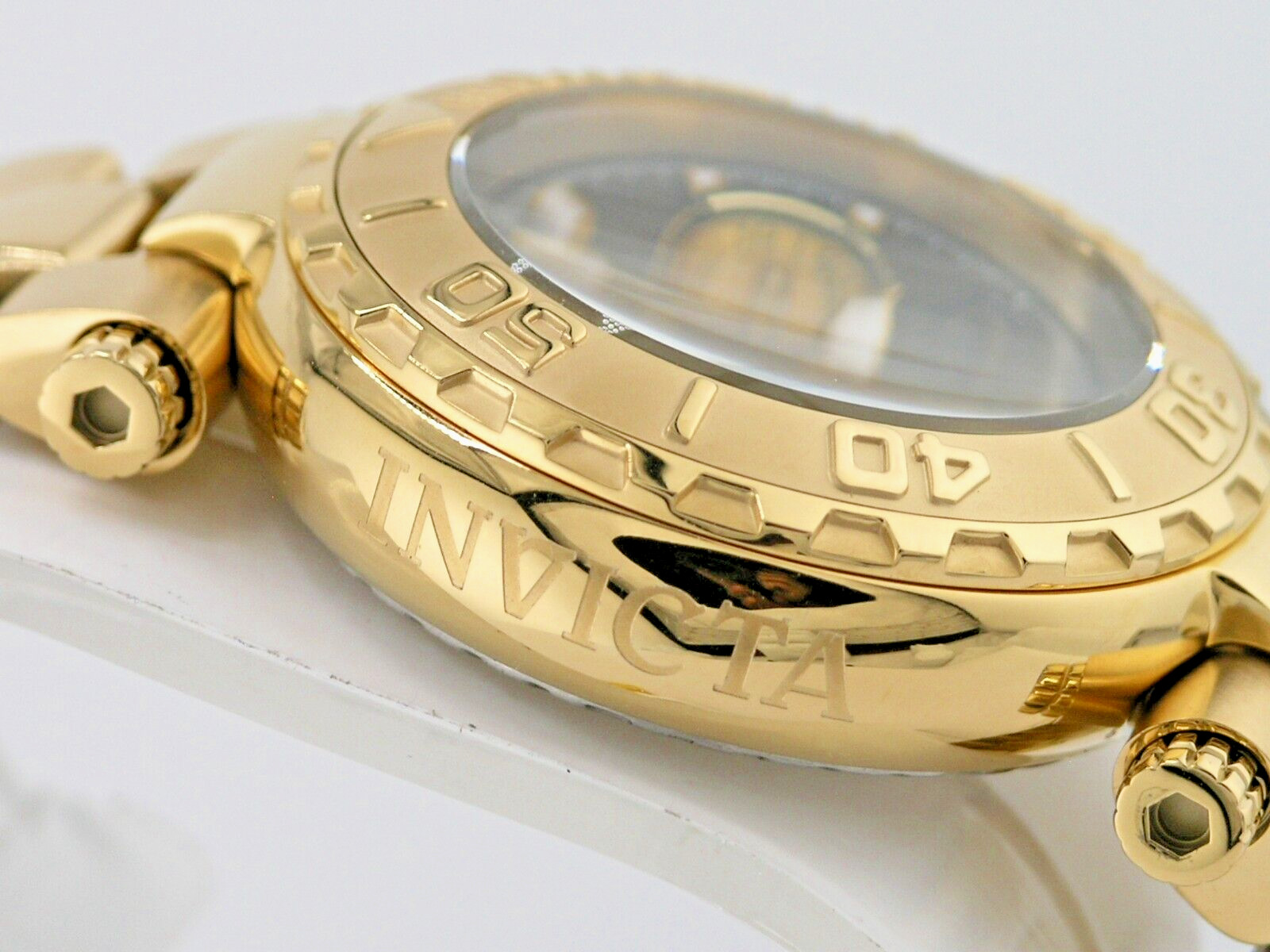 NEW INVICTA 25800 SUBAQUA NOMA I SWISS CHRONOGRAPH GOLD BLACK DIAL WATCH 47MM LE