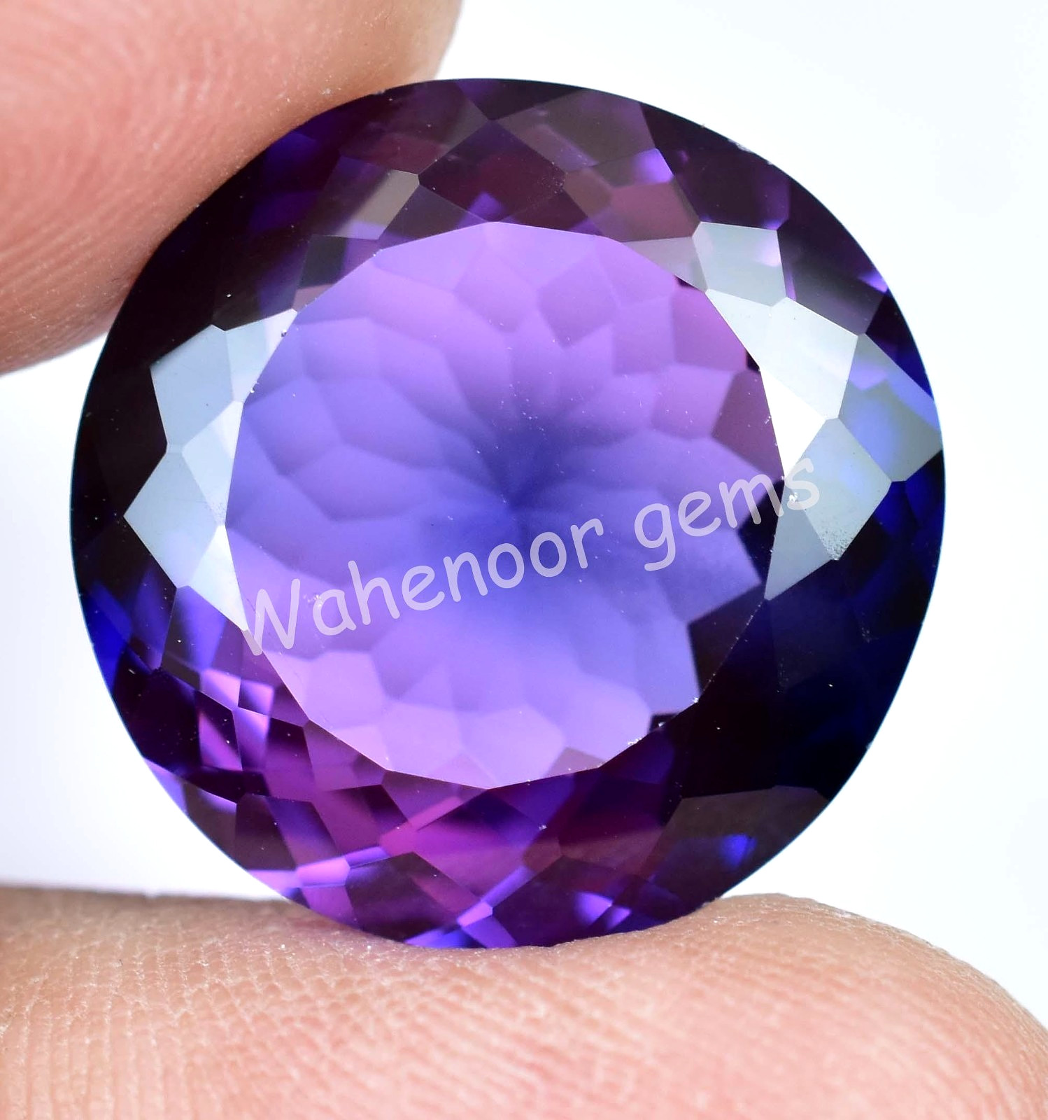 Natural 24.80 Ct Boysenberry Sapphire AGL Certified Fabulous Loose Gemstone