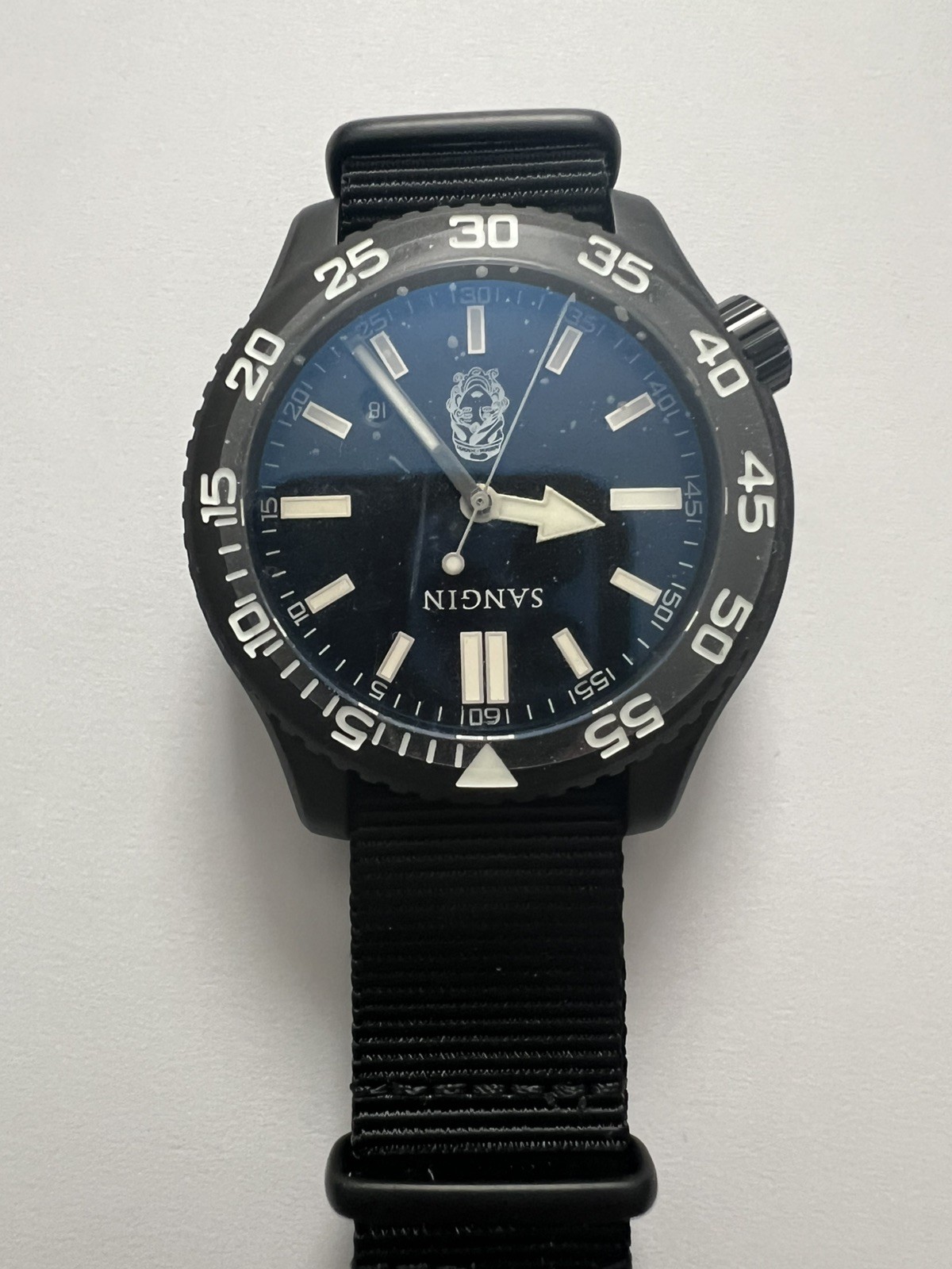 New WRMFZY Sangin Instruments KINETIC II Watch 300m Kinetic Gypsy