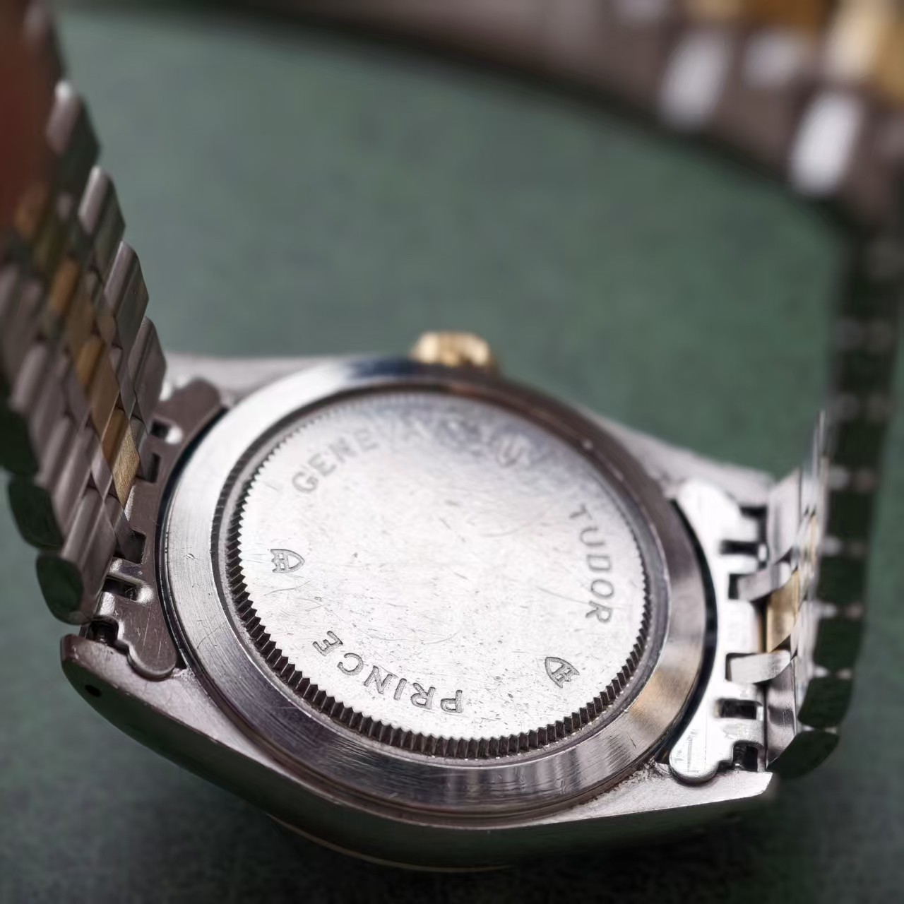 Tudor White Dial Prince 76213 Date Men’sWatch Automatic 36mm Gilding Roman Scale