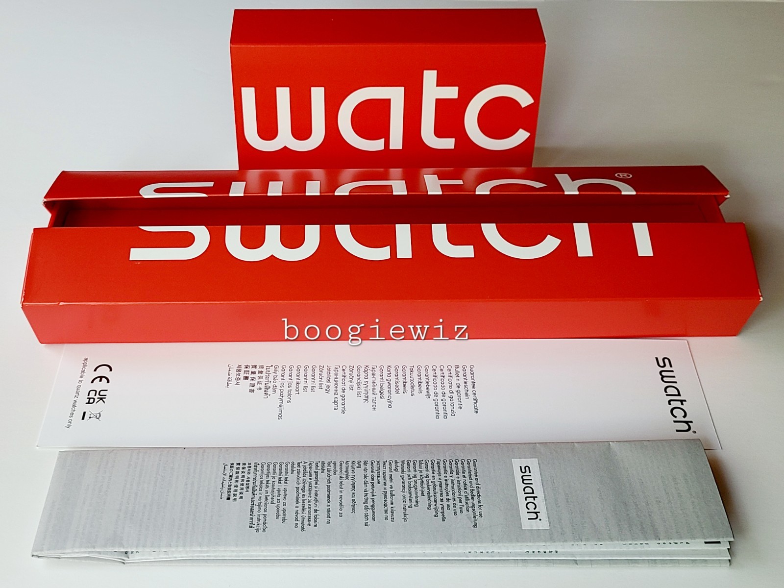 SWATCH SWISS MADE, MODEL MULTI COLLAGE, SUOW132 NIB