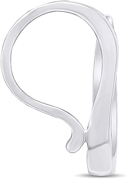 7mm Fits Enhancer Pearl Slide Hanger Interchangeable Pendant 925 Sterling Silver