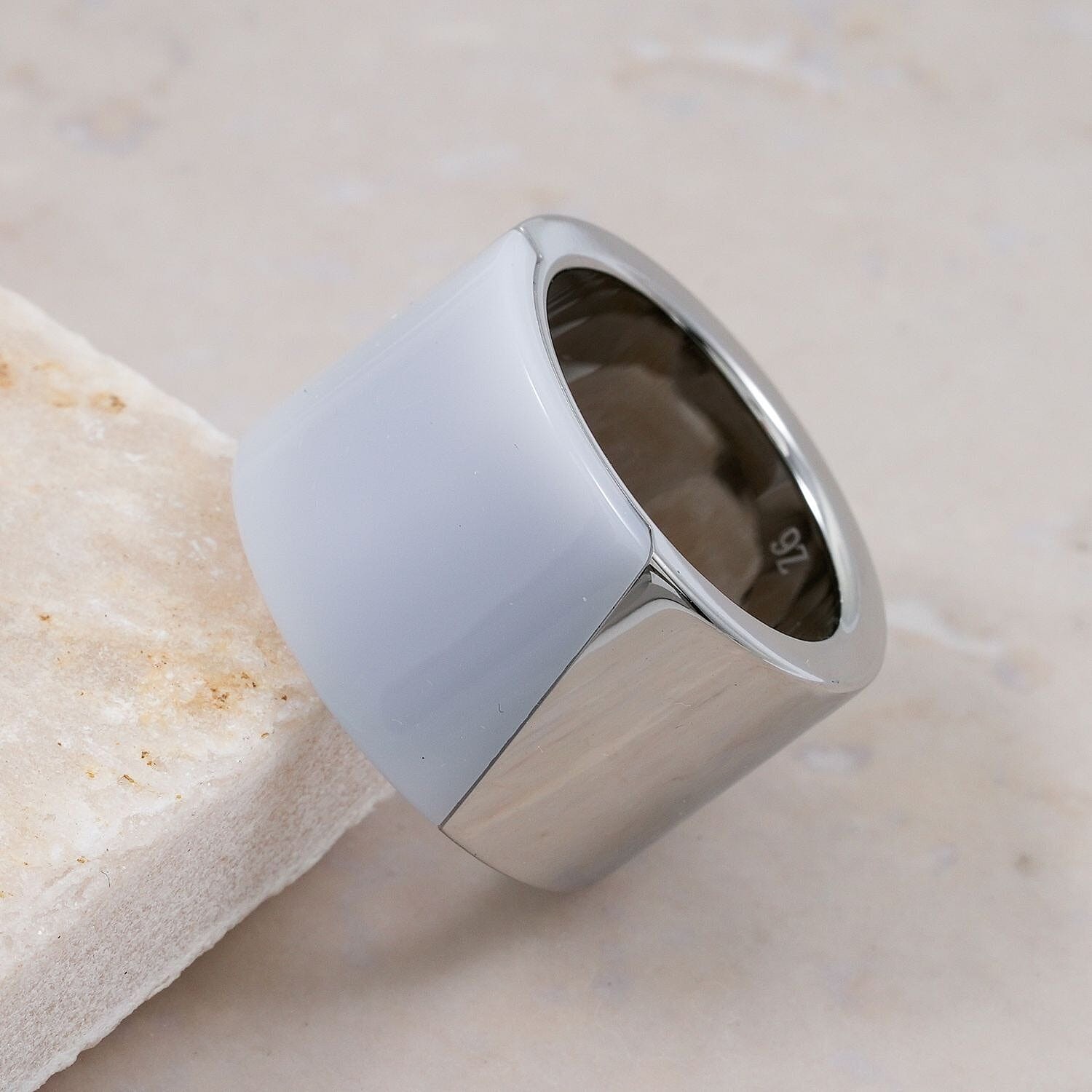 Calvin Klein Distinct Ring in Stainless Steel (Size 6.0)