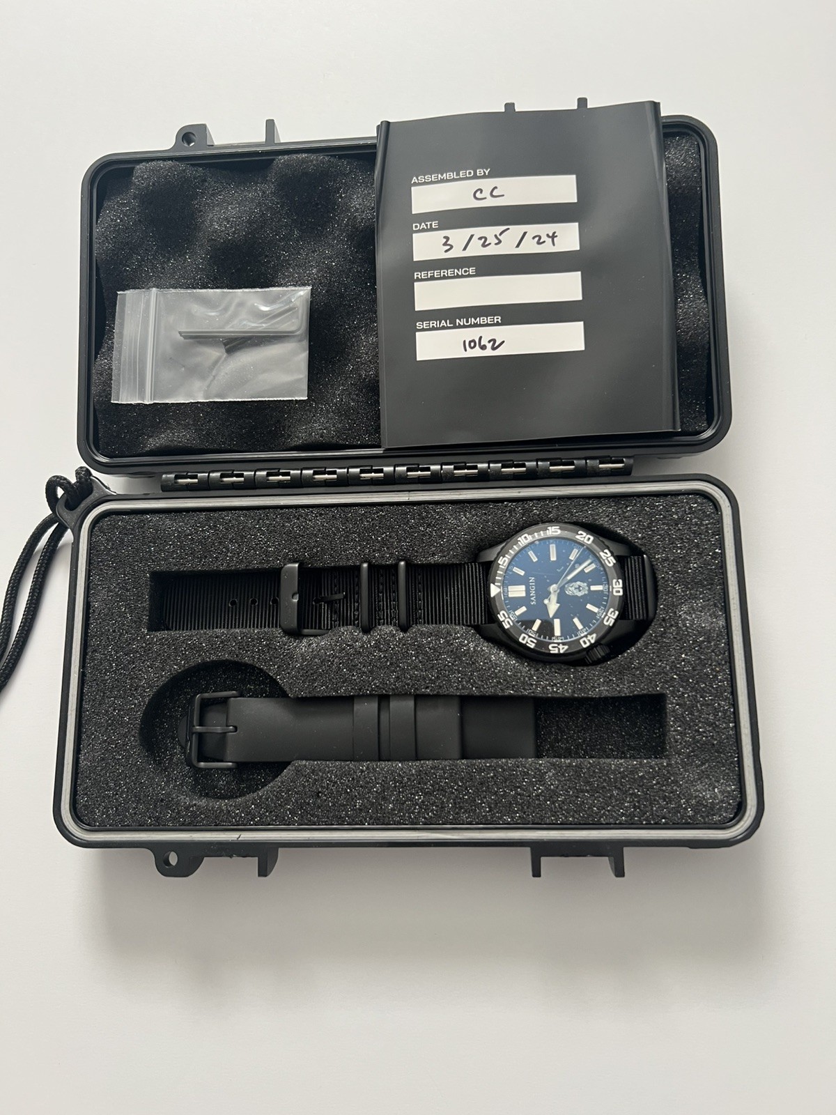 New WRMFZY Sangin Instruments KINETIC II Watch 300m Kinetic Gypsy