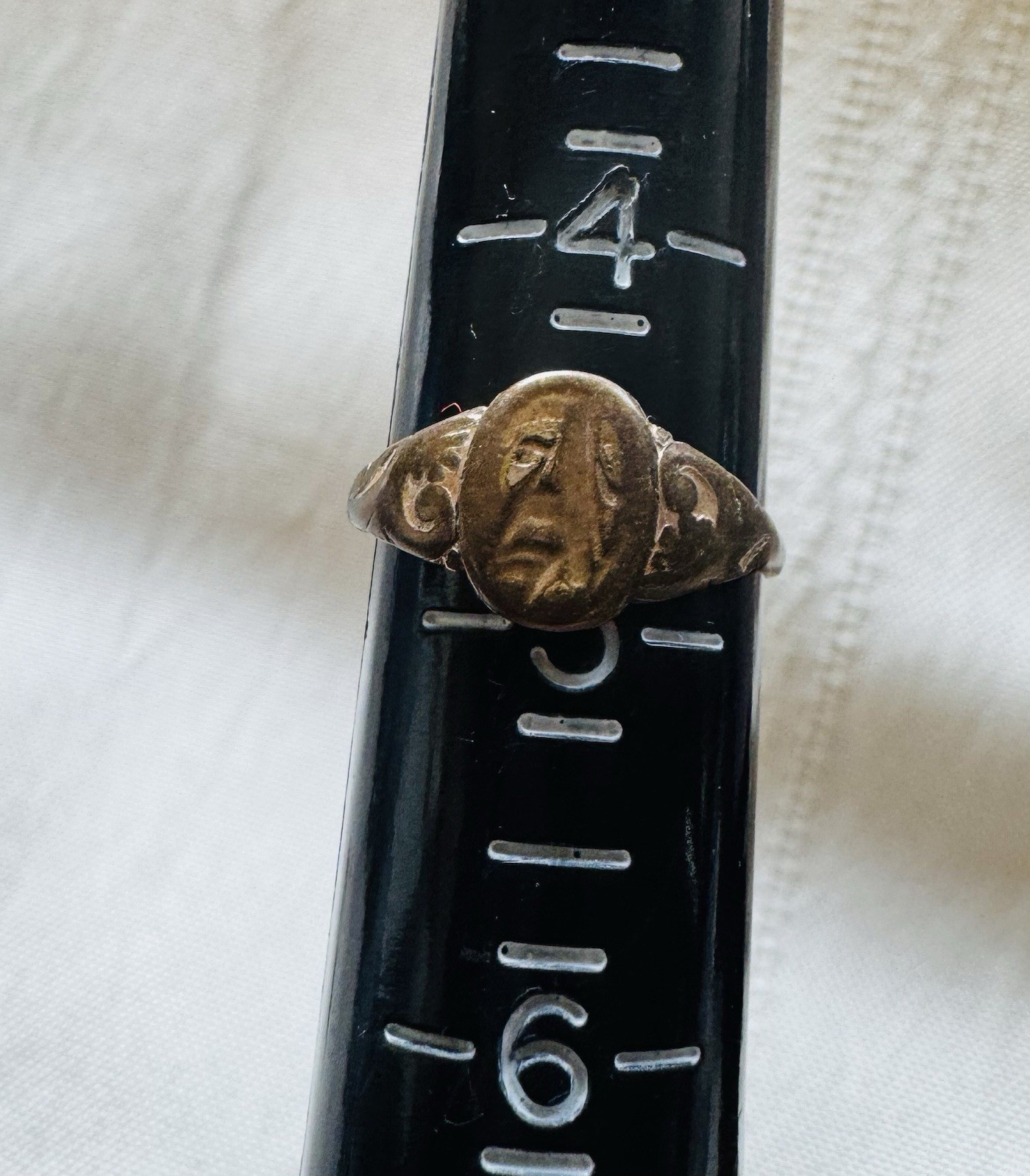 2 Antique Victorian Era Gold Signet Art Deco Children’s Rings