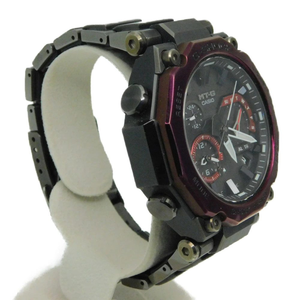 Casio G SHOCK MTG B2000BD 1A4JF Tough Solar Resin Band Black 20 ATM Water Resist